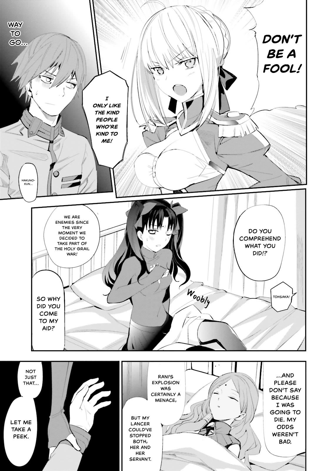 Fate/Extra Chapter 15 page 4 - Chapter 15: Raison D'être