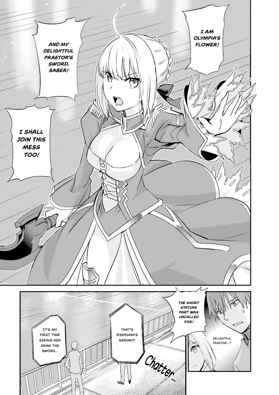 Fate/Extra Chapter 16 page 11 - Chapter 16: Battle Royale