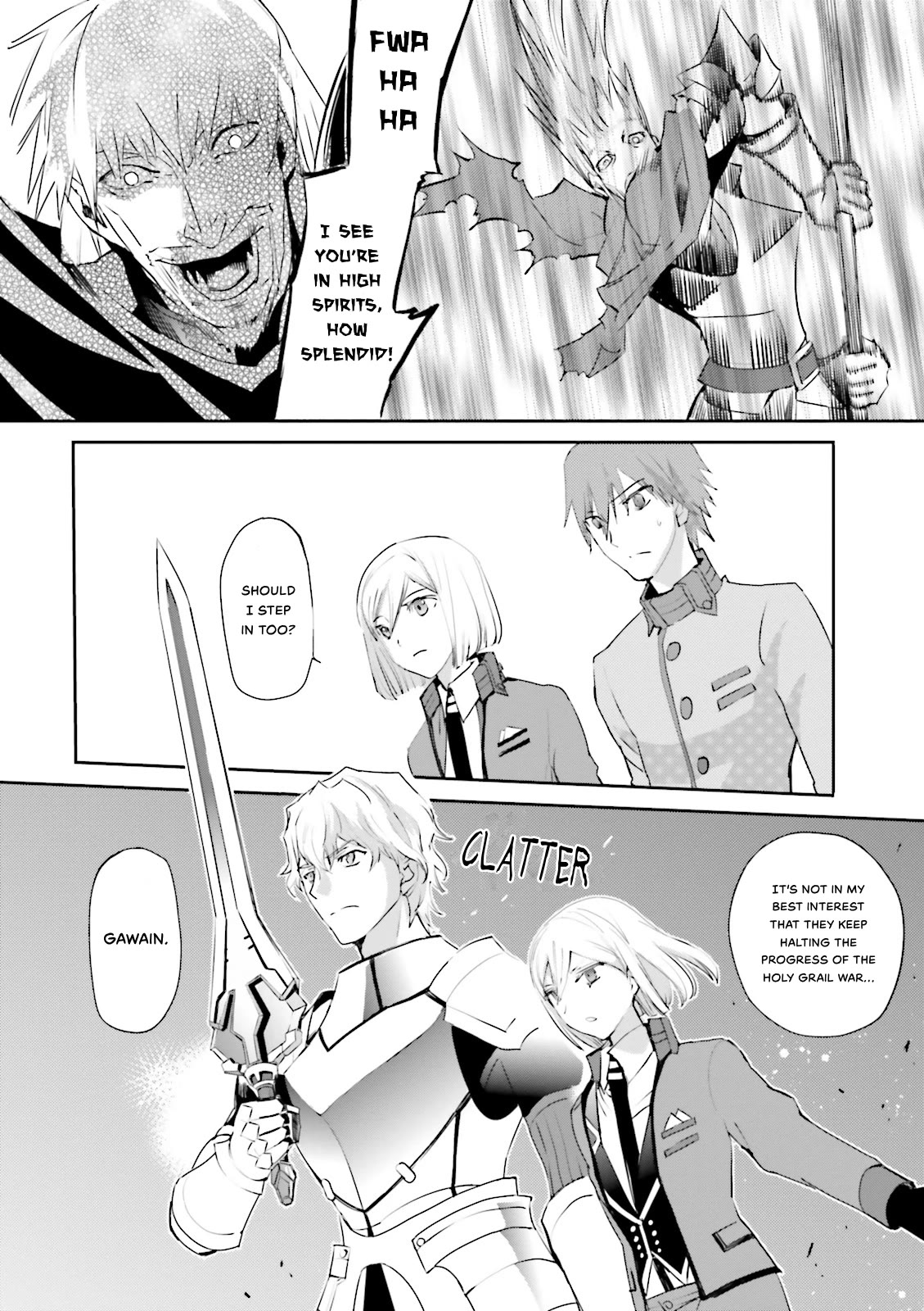 Fate/Extra Chapter 16 page 14 - Chapter 16: Battle Royale