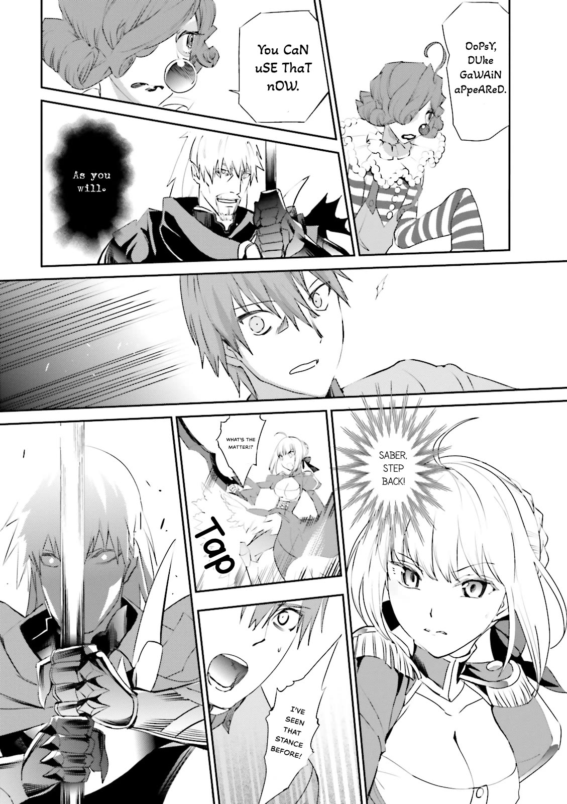 Fate/Extra Chapter 16 page 15 - Chapter 16: Battle Royale