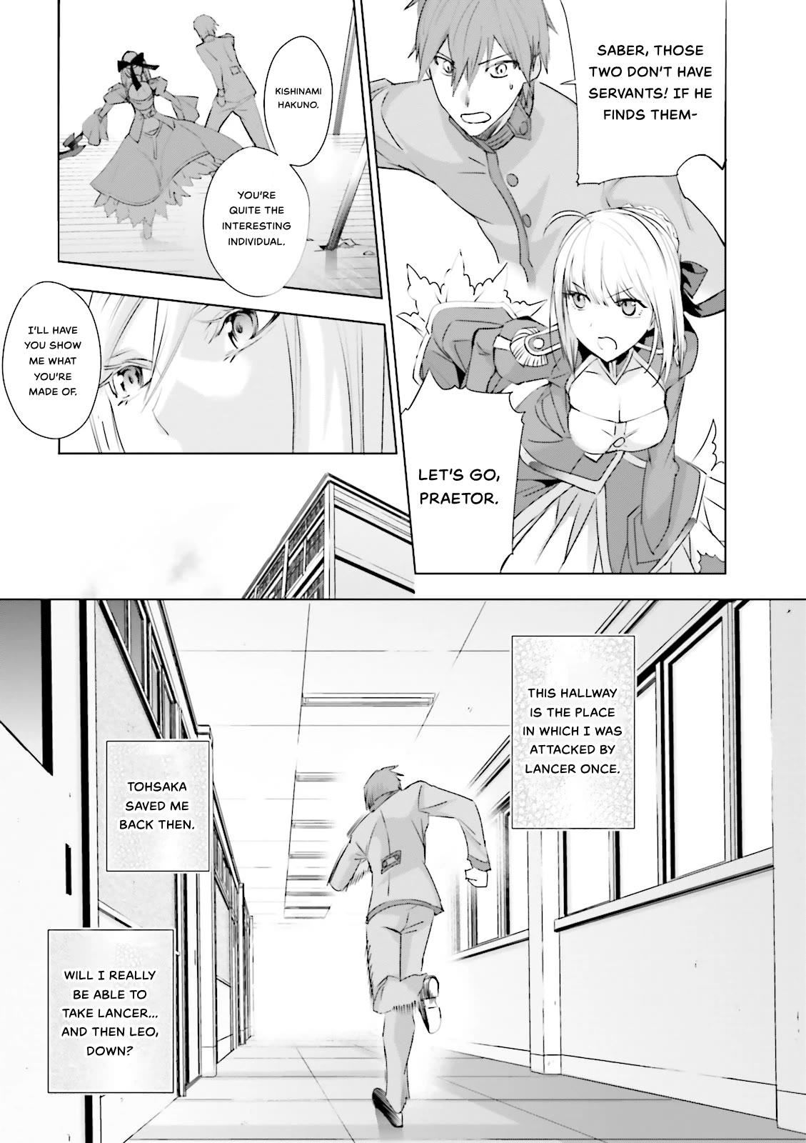 Fate/Extra Chapter 16 page 21 - Chapter 16: Battle Royale