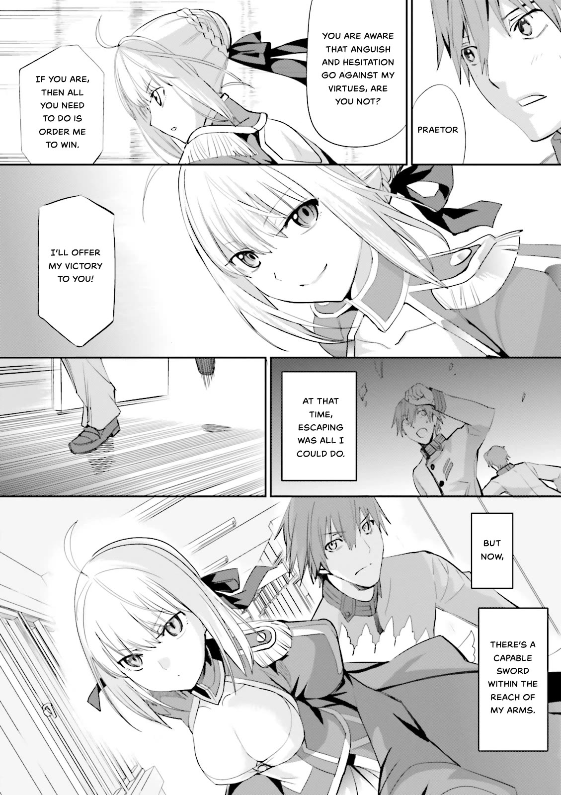 Fate/Extra Chapter 16 page 22 - Chapter 16: Battle Royale