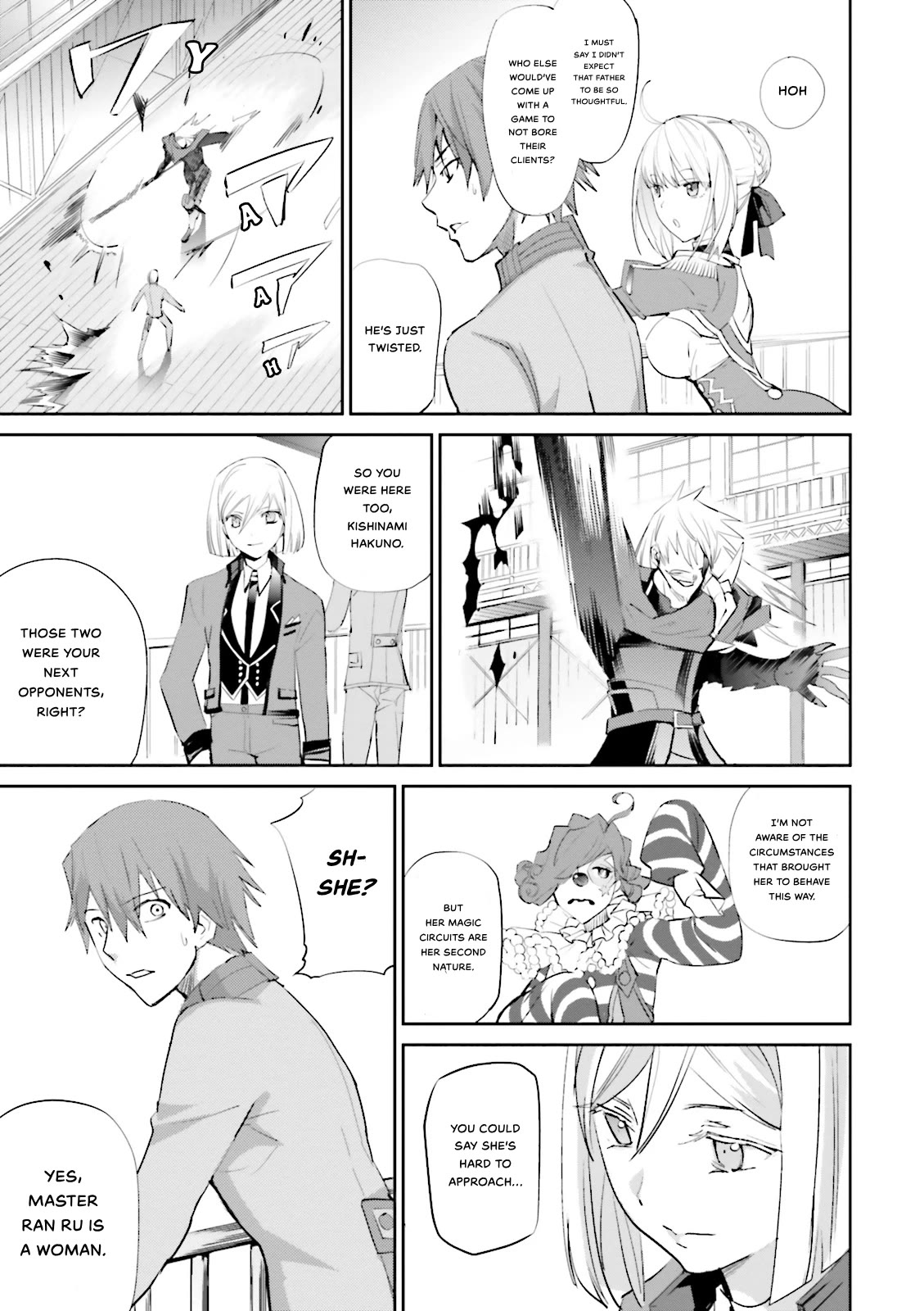 Fate/Extra Chapter 16 page 7 - Chapter 16: Battle Royale