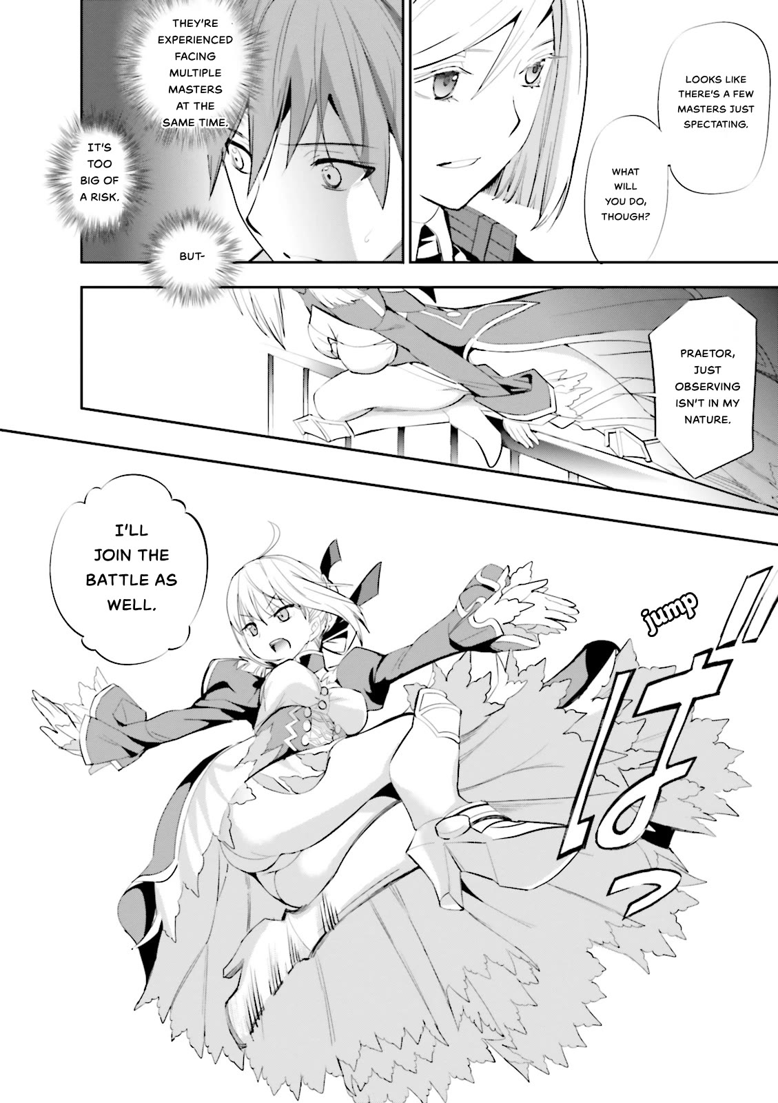 Fate/Extra Chapter 16 page 8 - Chapter 16: Battle Royale