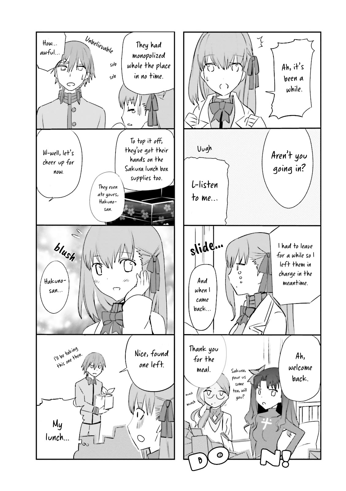 Fate/Extra Chapter 17.5 page 9 - Chapter 17.5: The King of Heroes Makes his Debut!?