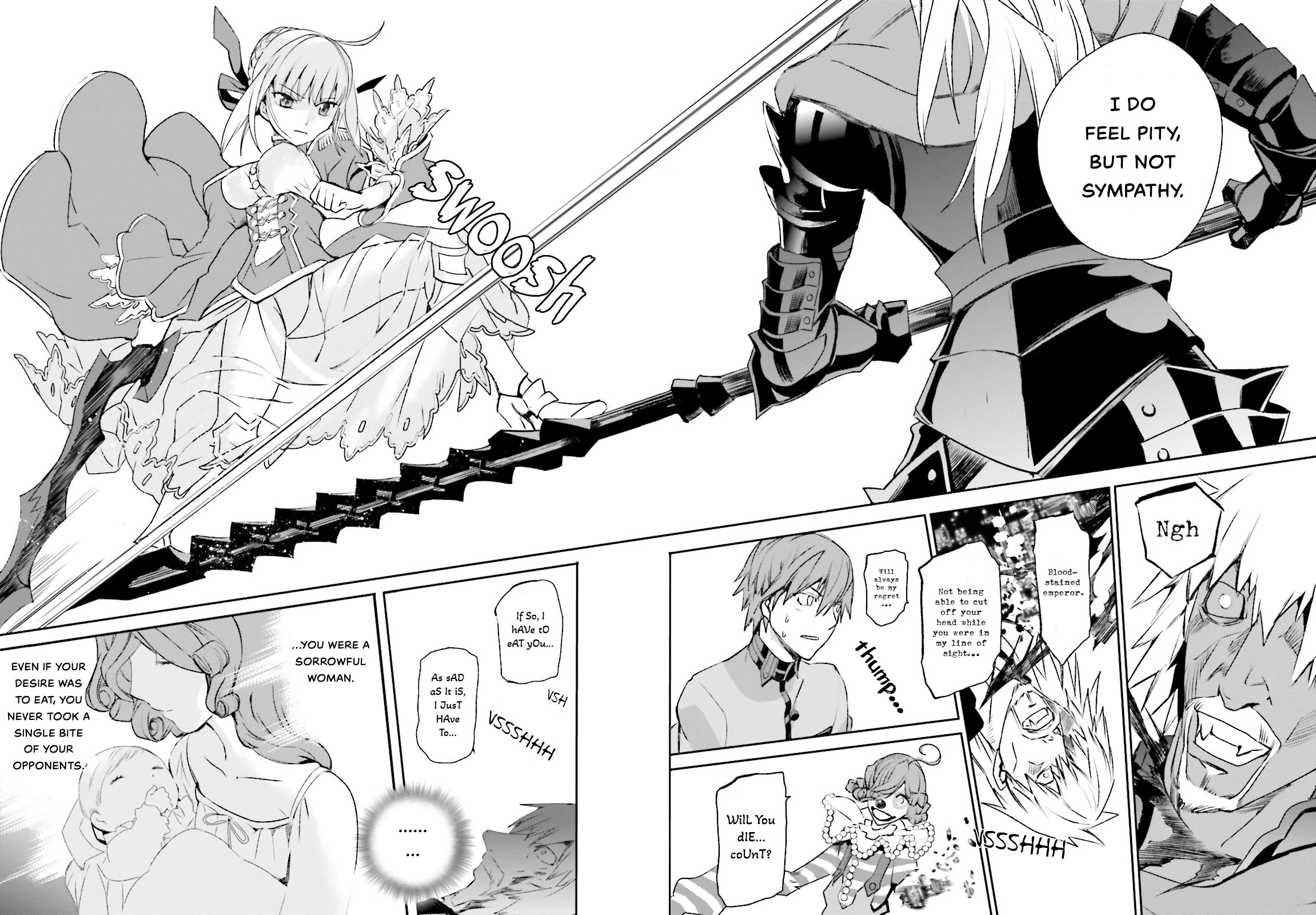 Fate/Extra Chapter 17 page 11 - Chapter 17: Clown and the Monster