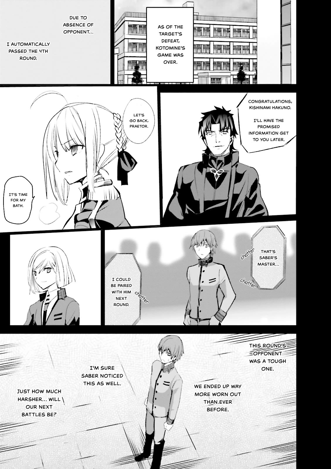 Fate/Extra Chapter 17 page 13 - Chapter 17: Clown and the Monster