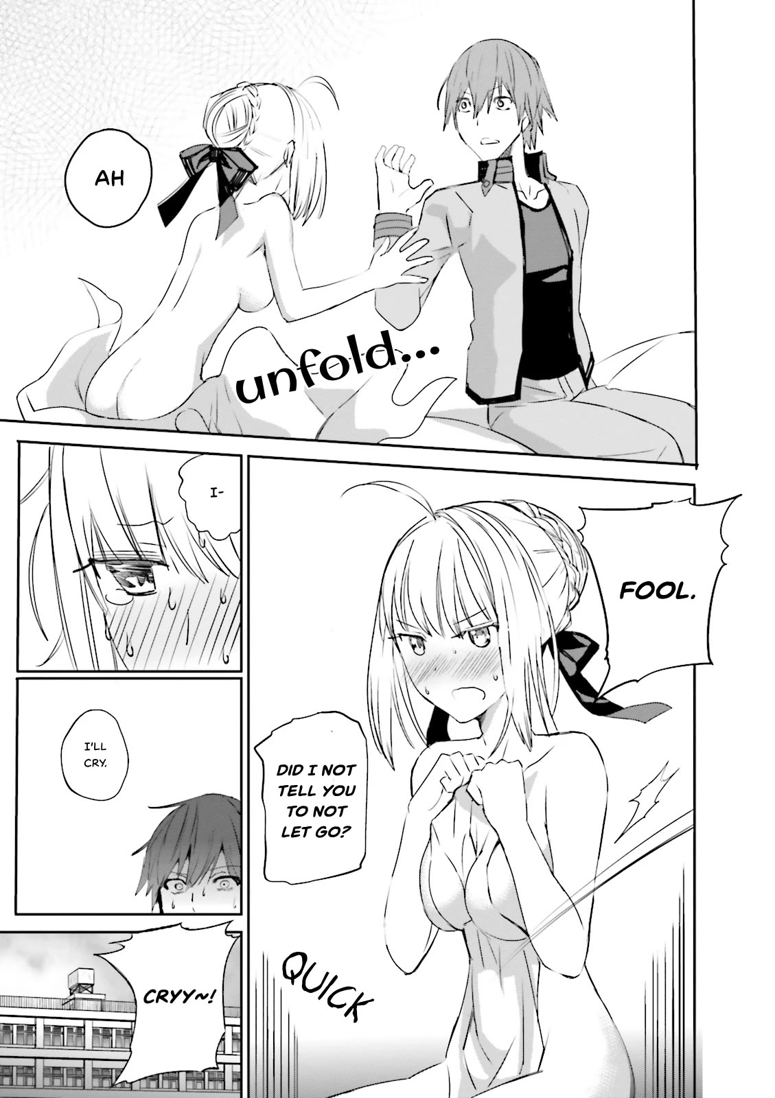 Fate/Extra Chapter 17 page 19 - Chapter 17: Clown and the Monster