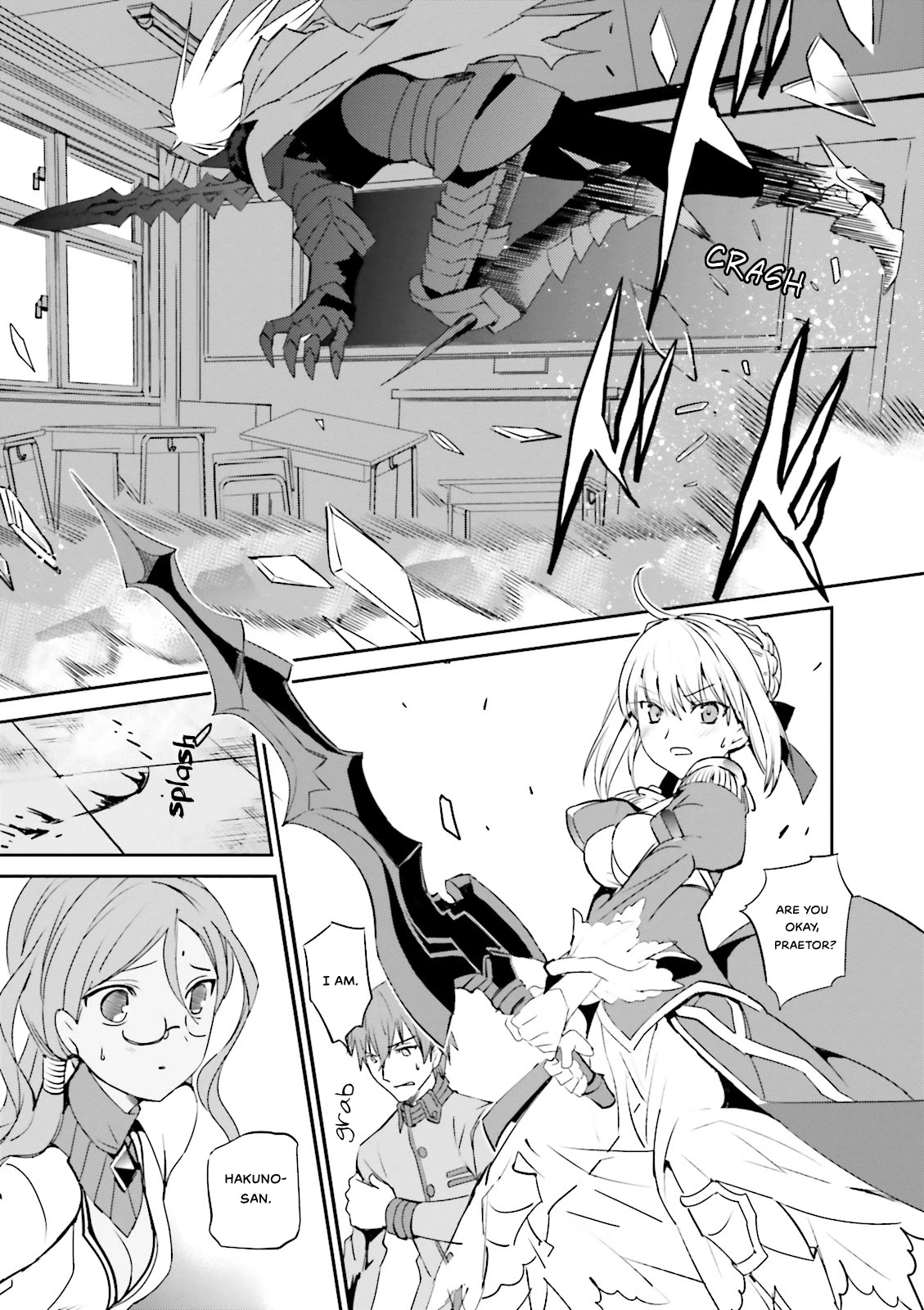 Fate/Extra Chapter 17 page 4 - Chapter 17: Clown and the Monster