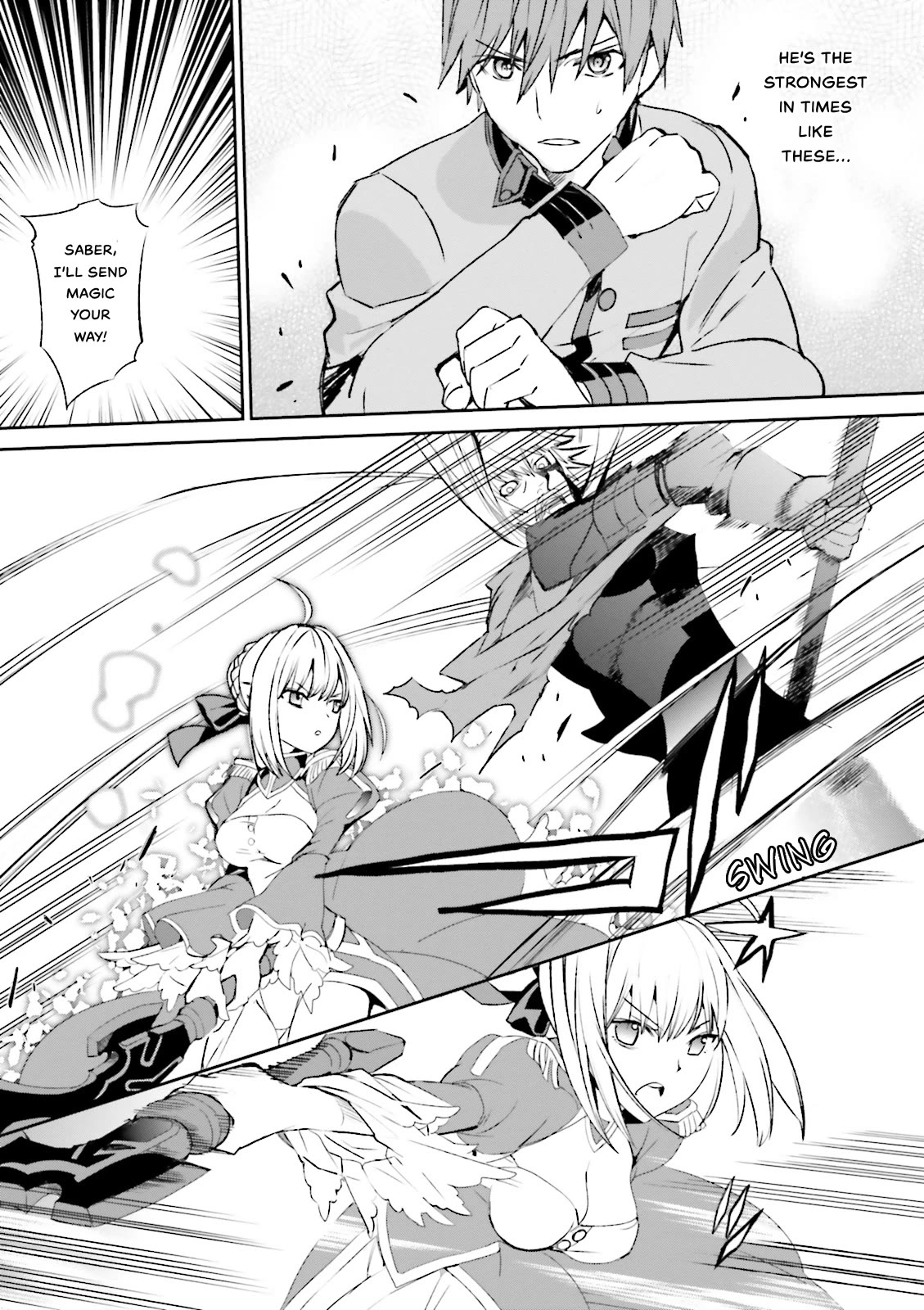 Fate/Extra Chapter 17 page 6 - Chapter 17: Clown and the Monster