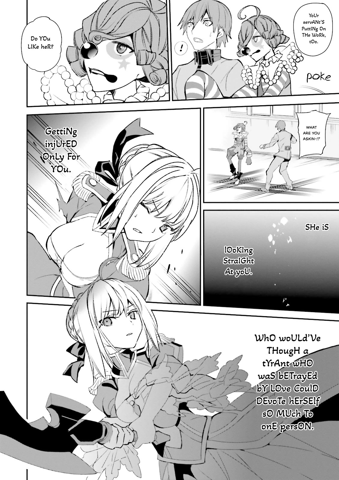 Fate/Extra Chapter 17 page 7 - Chapter 17: Clown and the Monster
