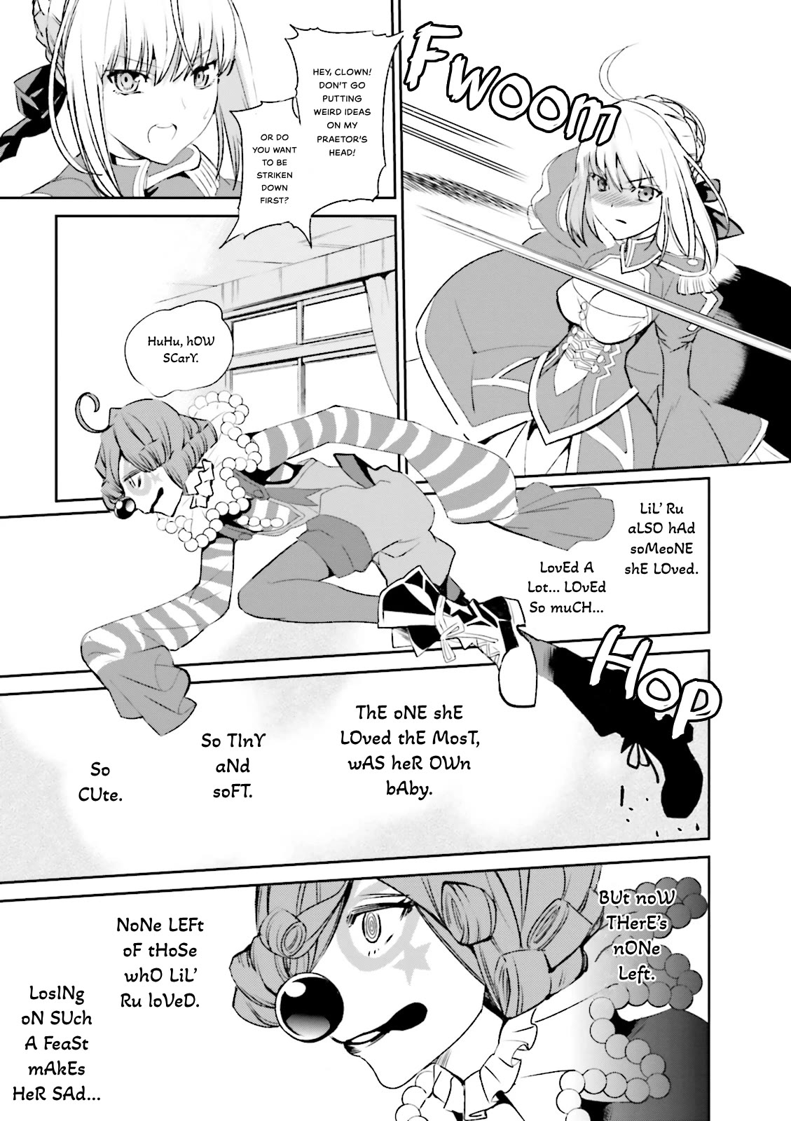 Fate/Extra Chapter 17 page 8 - Chapter 17: Clown and the Monster