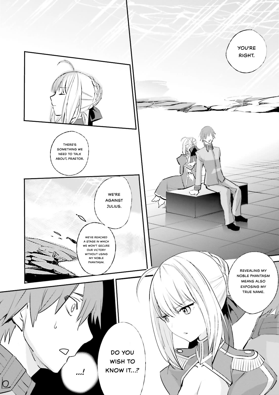 Fate/Extra Chapter 18 page 13 - Chapter 18: The Most Sinister Assassin