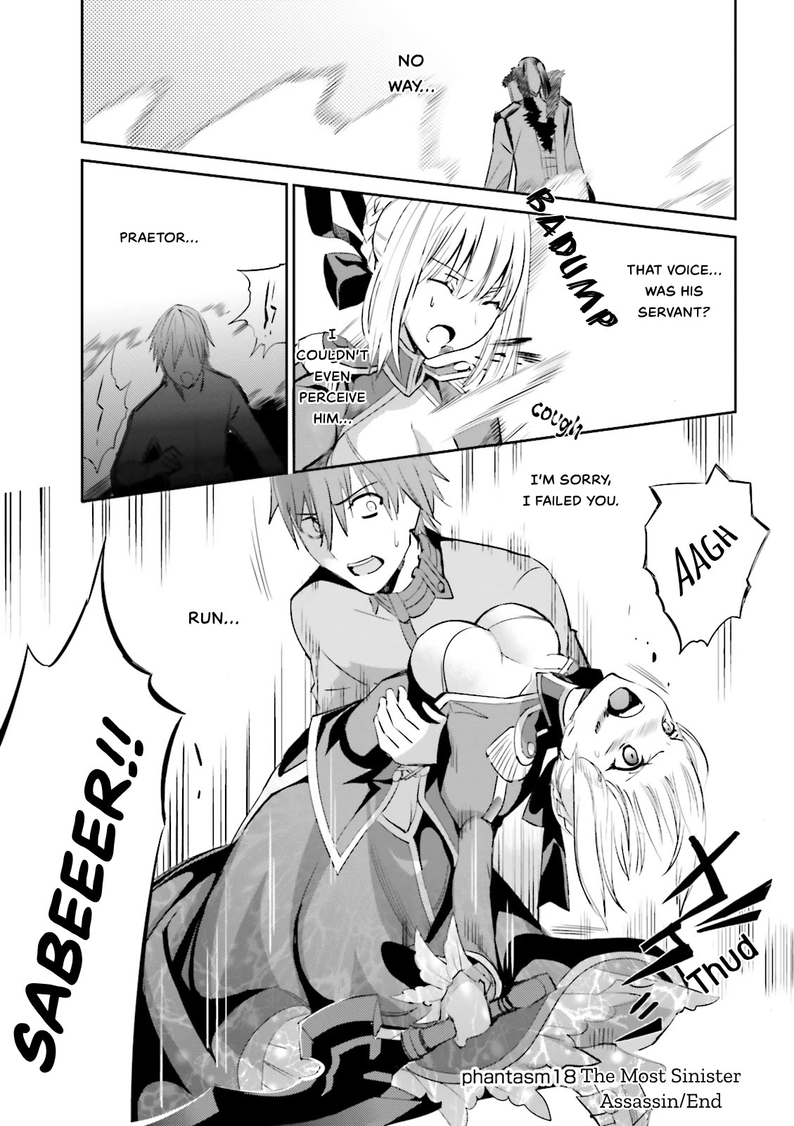 Fate/Extra Chapter 18 page 19 - Chapter 18: The Most Sinister Assassin
