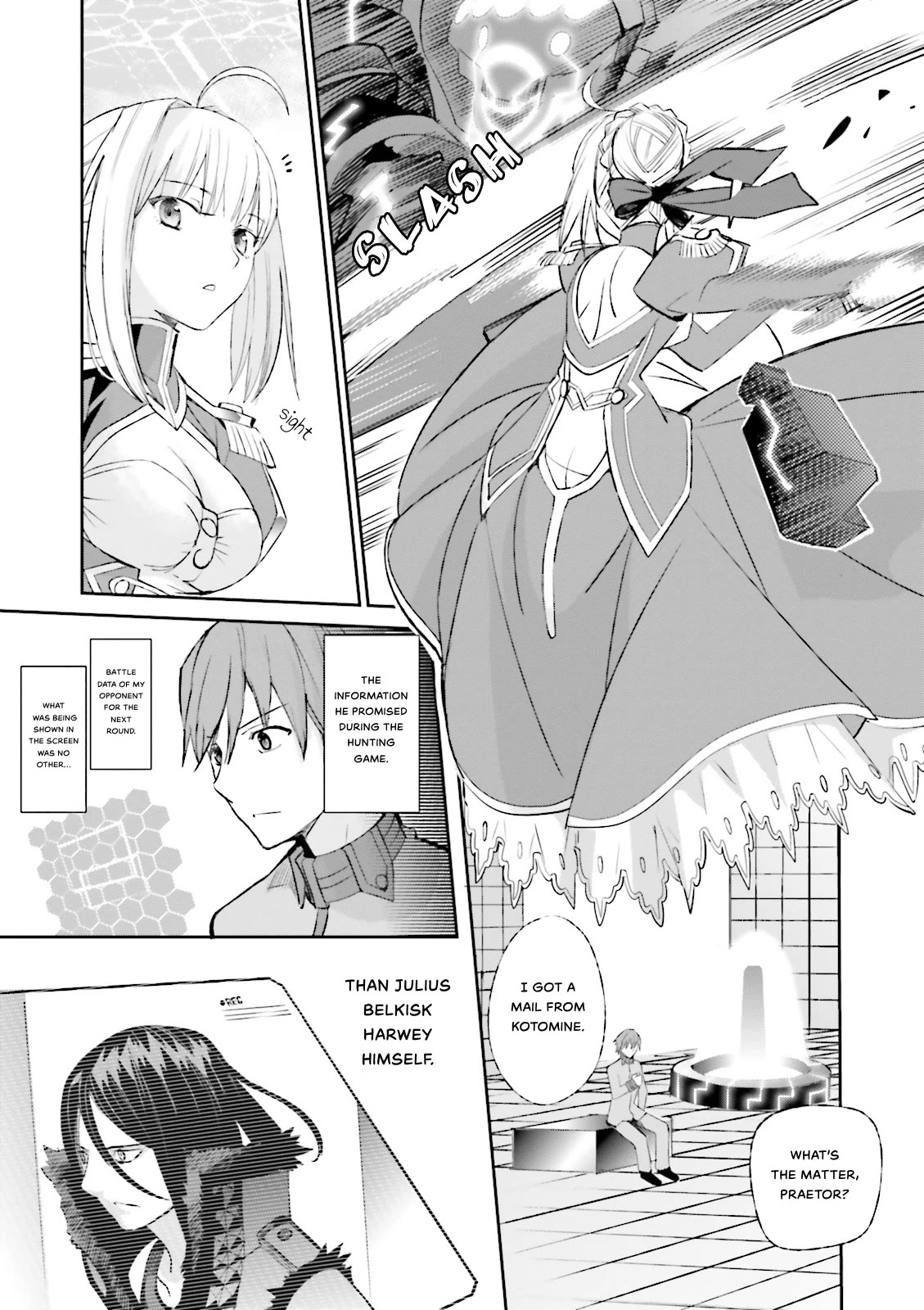 Fate/Extra Chapter 18 page 8 - Chapter 18: The Most Sinister Assassin