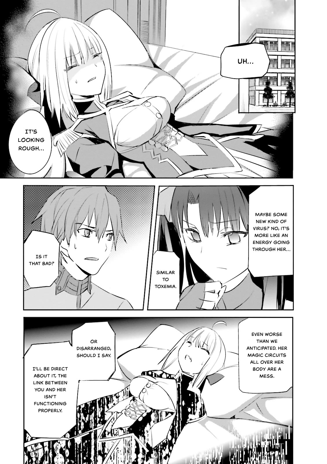 Fate/Extra Chapter 19 page 10 - Chapter 19: Demon Fist Master
