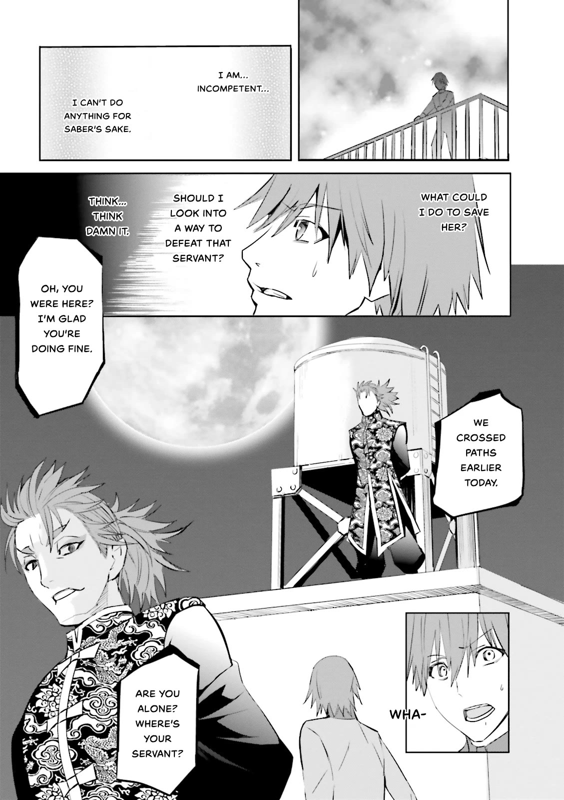 Fate/Extra Chapter 19 page 12 - Chapter 19: Demon Fist Master