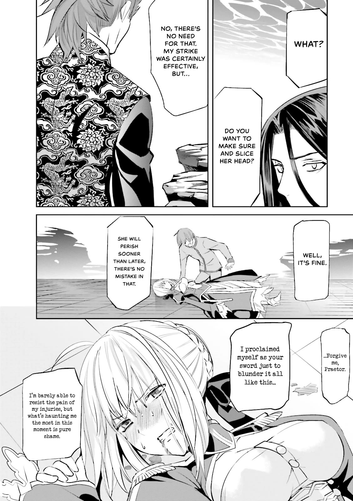 Fate/Extra Chapter 19 page 3 - Chapter 19: Demon Fist Master