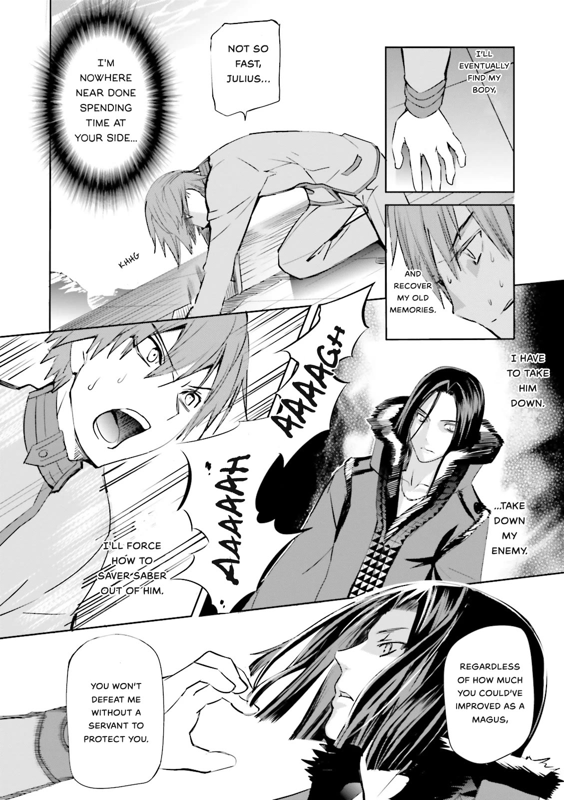 Fate/Extra Chapter 19 page 5 - Chapter 19: Demon Fist Master