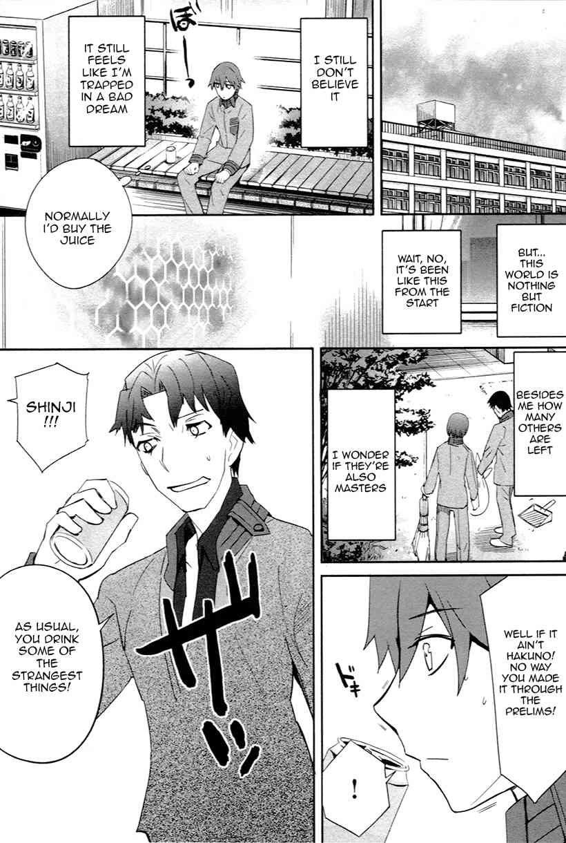 Fate/Extra Chapter 2 page 14 - Chapter 2: The Curtain Rises on the Holy Grail War