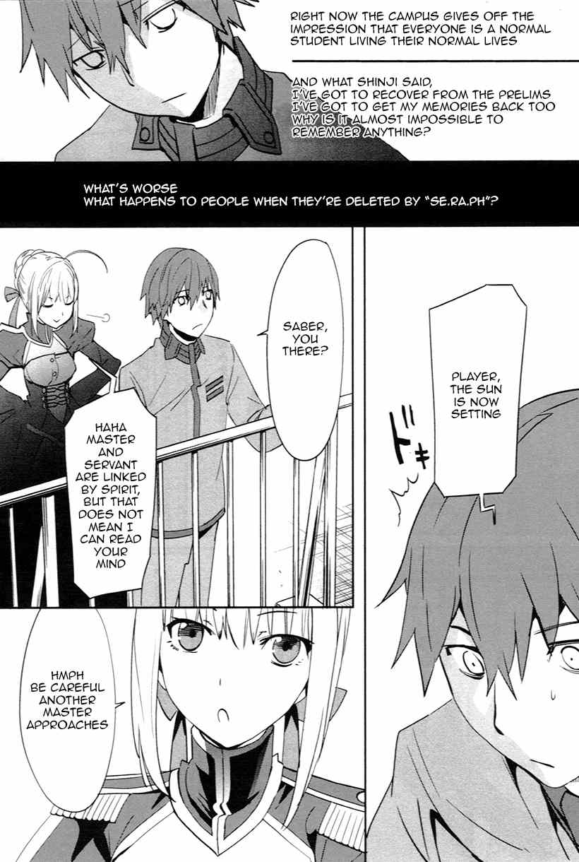 Fate/Extra Chapter 2 page 20 - Chapter 2: The Curtain Rises on the Holy Grail War