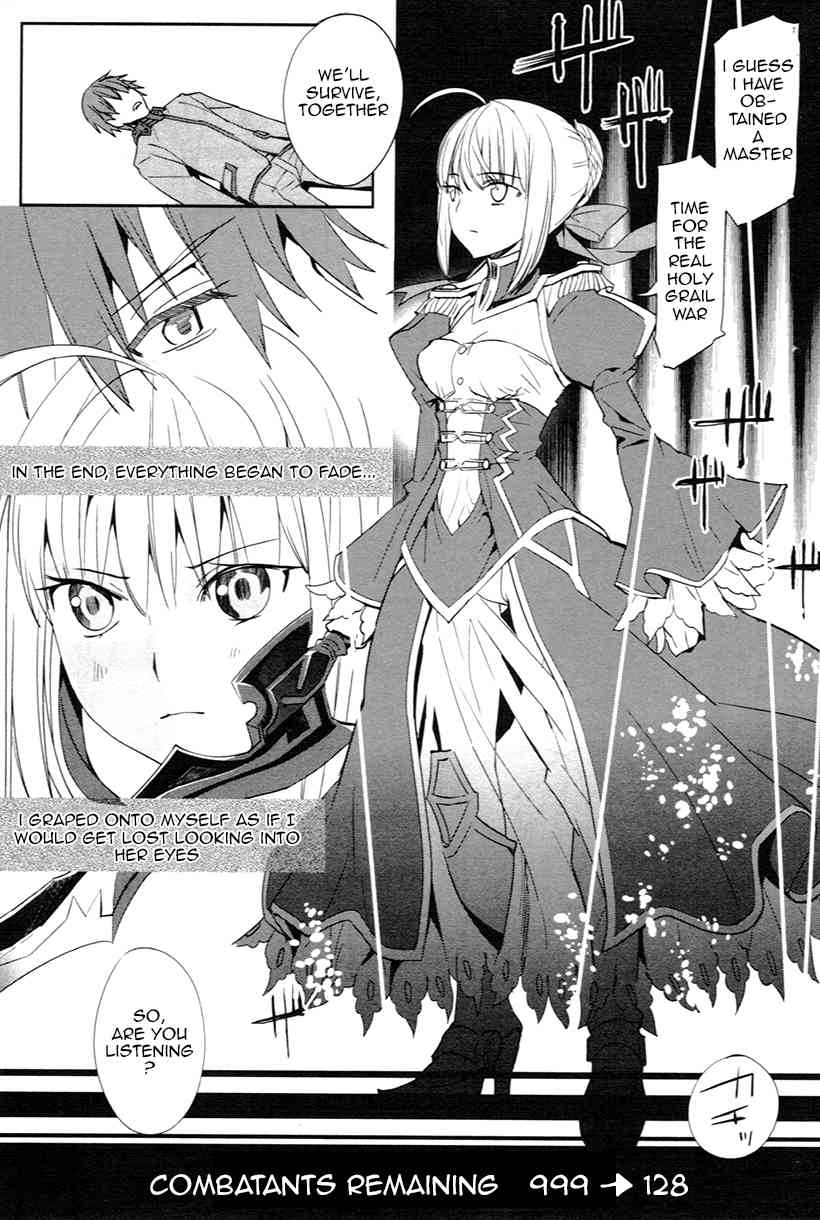 Fate/Extra Chapter 2 page 9 - Chapter 2: The Curtain Rises on the Holy Grail War