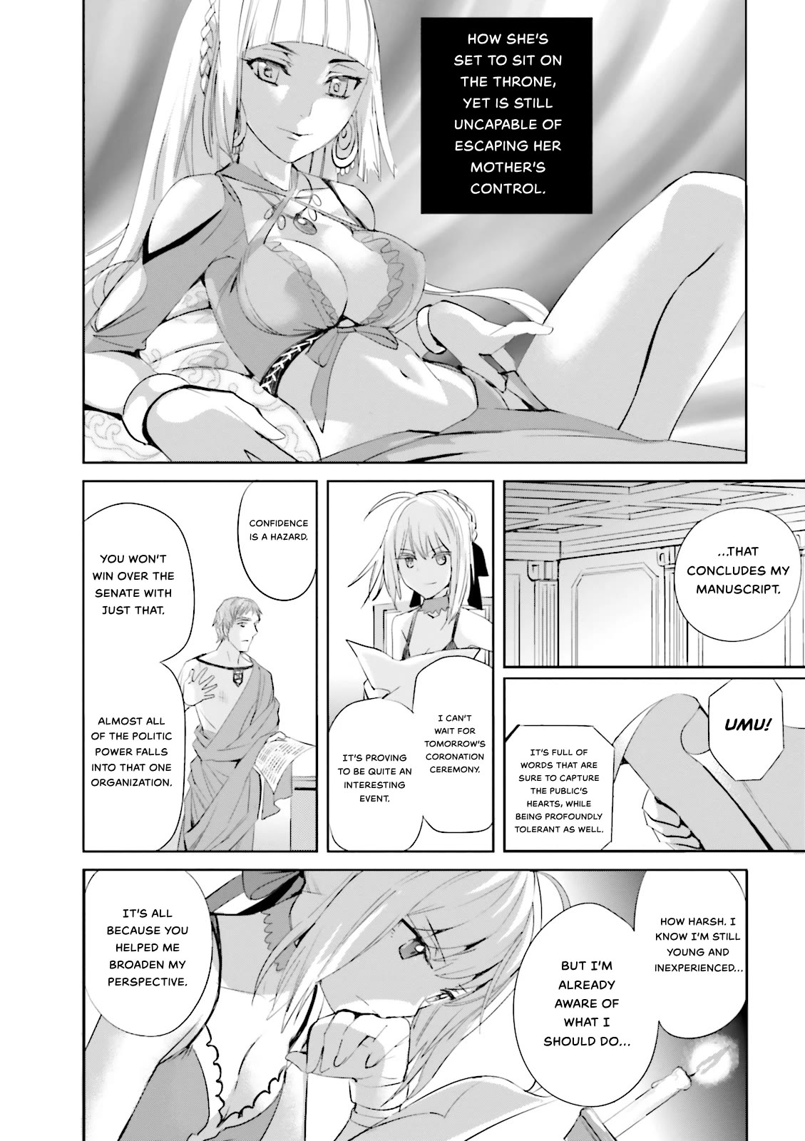 Fate/Extra Chapter 20 page 14 - Chapter 20: Scenery of Remembrance