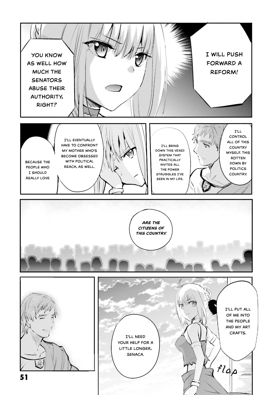 Fate/Extra Chapter 20 page 15 - Chapter 20: Scenery of Remembrance