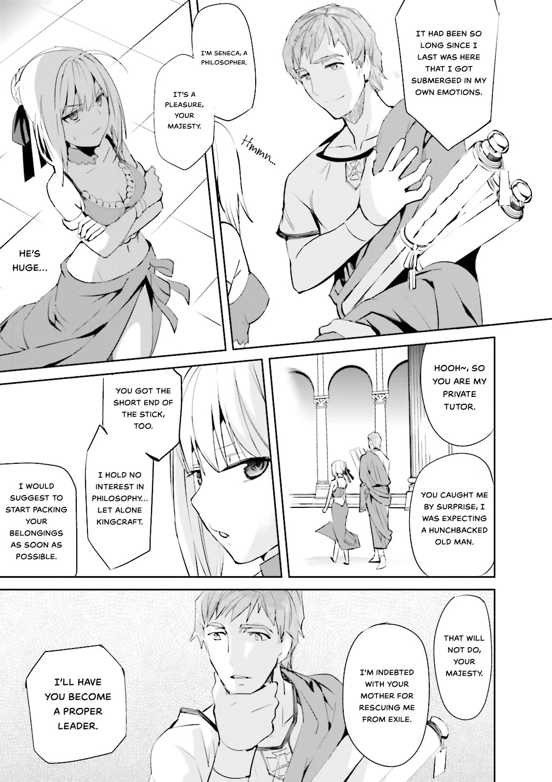 Fate/Extra Chapter 20 page 9 - Chapter 20: Scenery of Remembrance