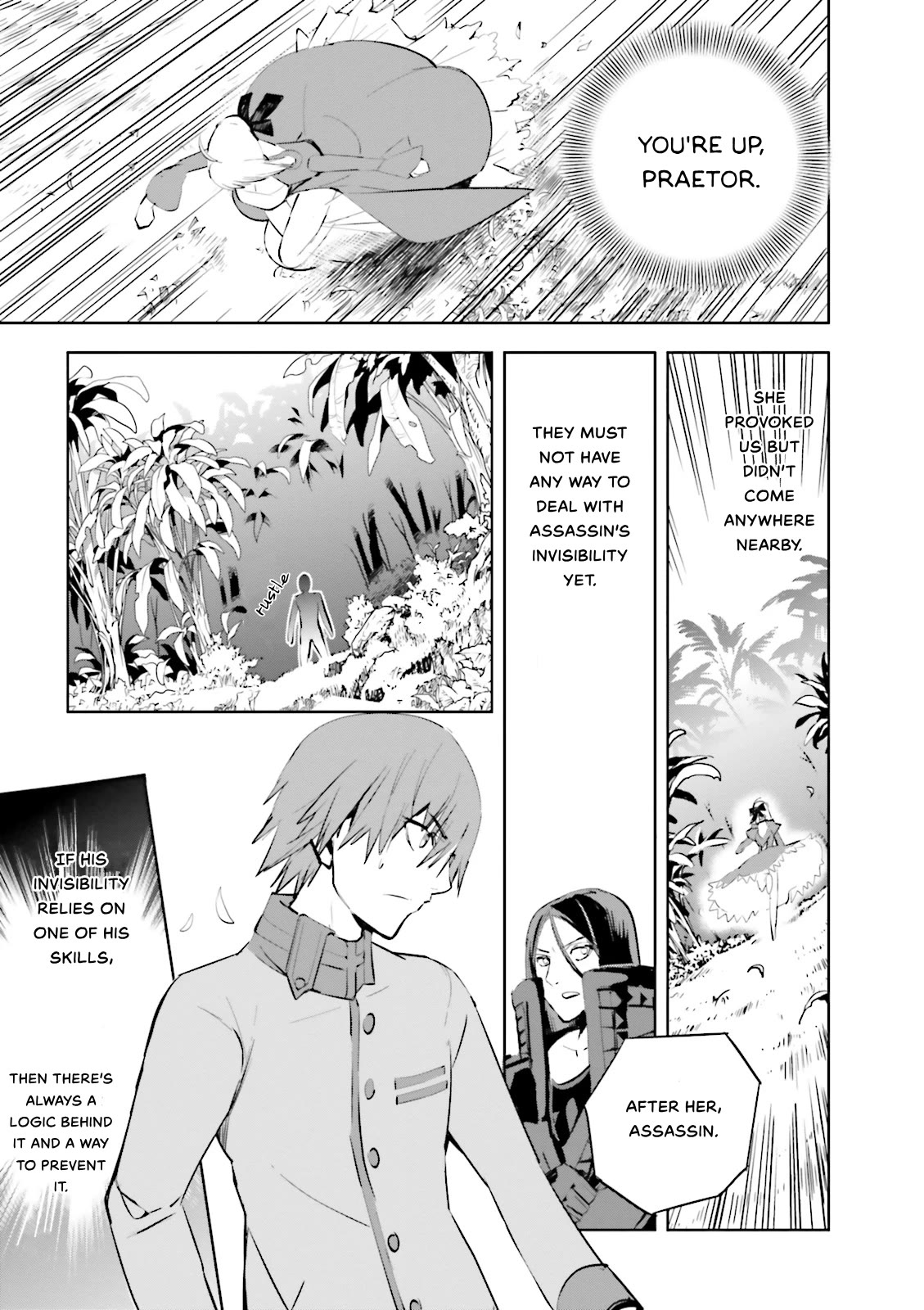 Fate/Extra Chapter 22 page 11 - Chapter 22: Investigating Assassin