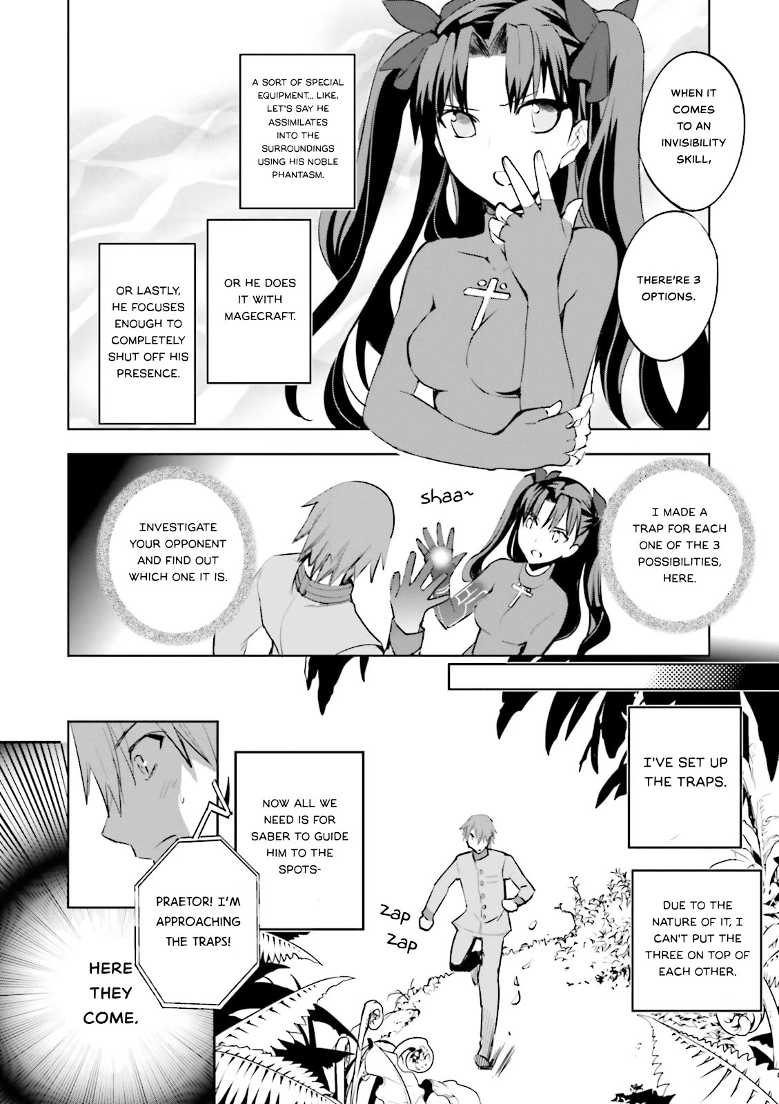Fate/Extra Chapter 22 page 12 - Chapter 22: Investigating Assassin