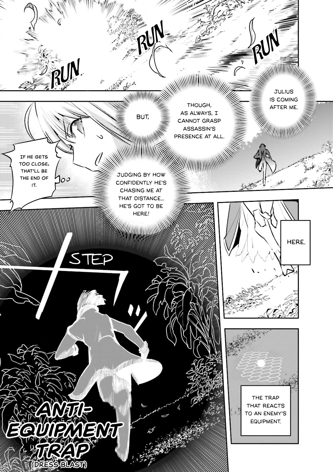 Fate/Extra Chapter 22 page 13 - Chapter 22: Investigating Assassin