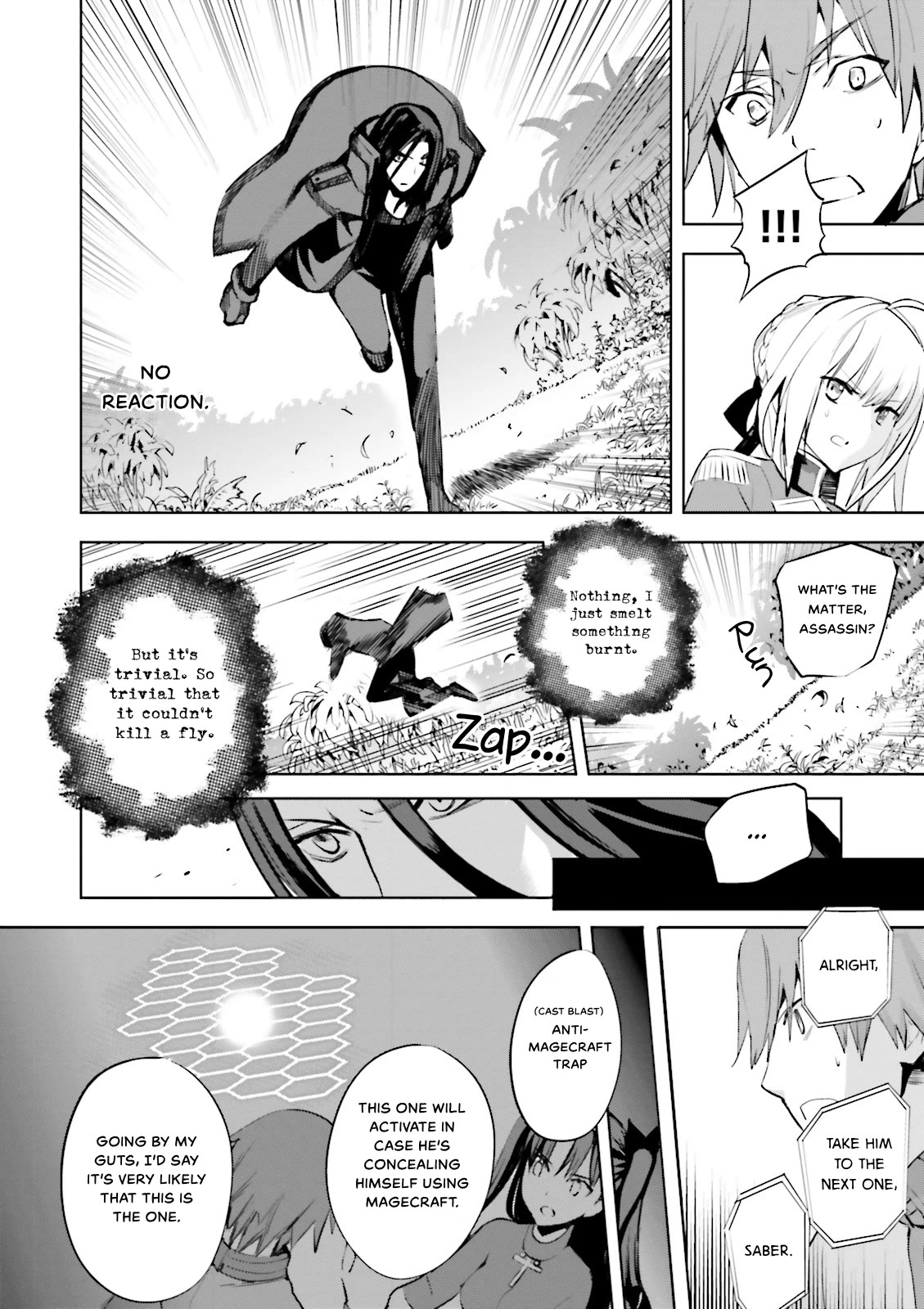 Fate/Extra Chapter 22 page 14 - Chapter 22: Investigating Assassin