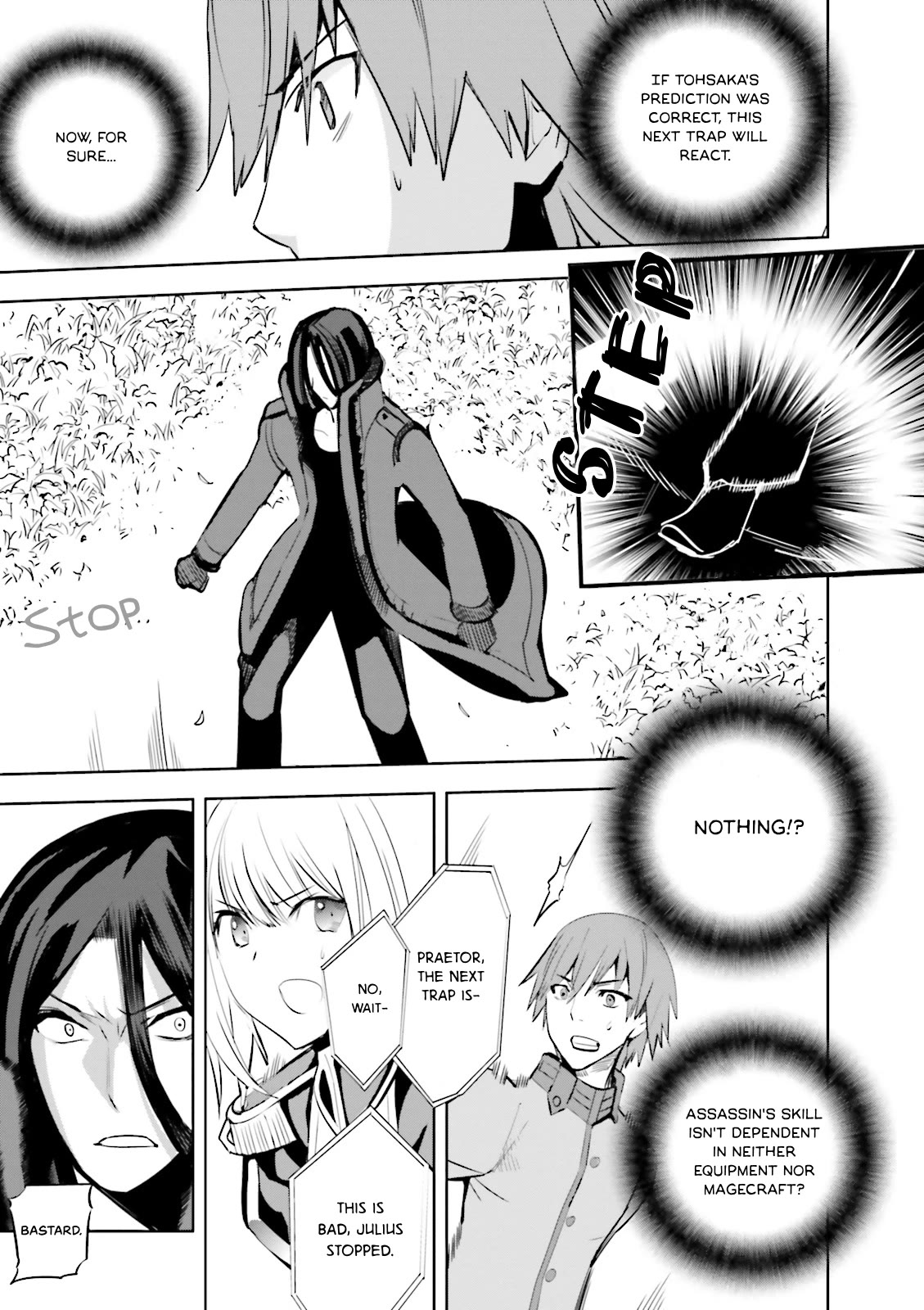 Fate/Extra Chapter 22 page 15 - Chapter 22: Investigating Assassin