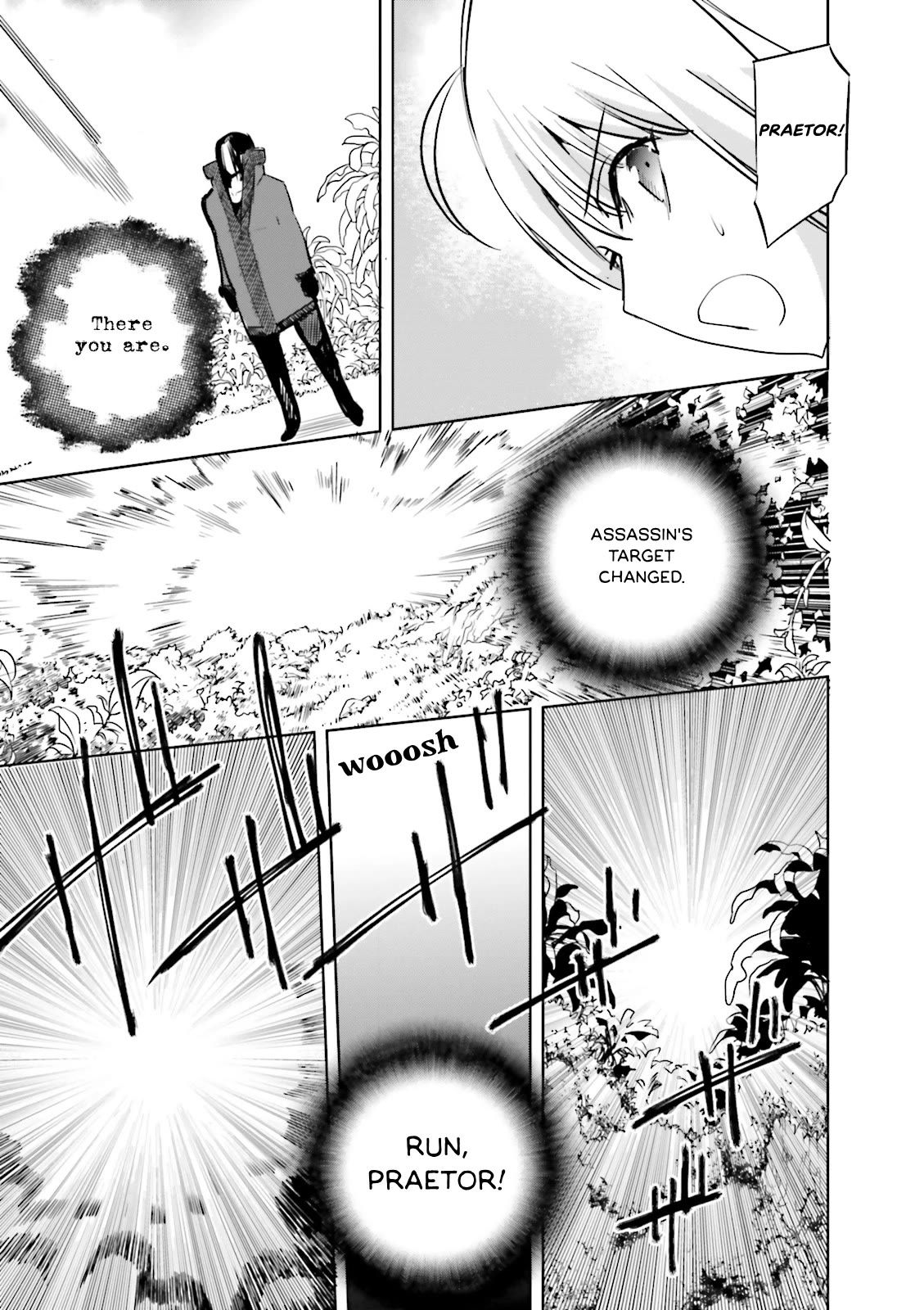 Fate/Extra Chapter 22 page 17 - Chapter 22: Investigating Assassin