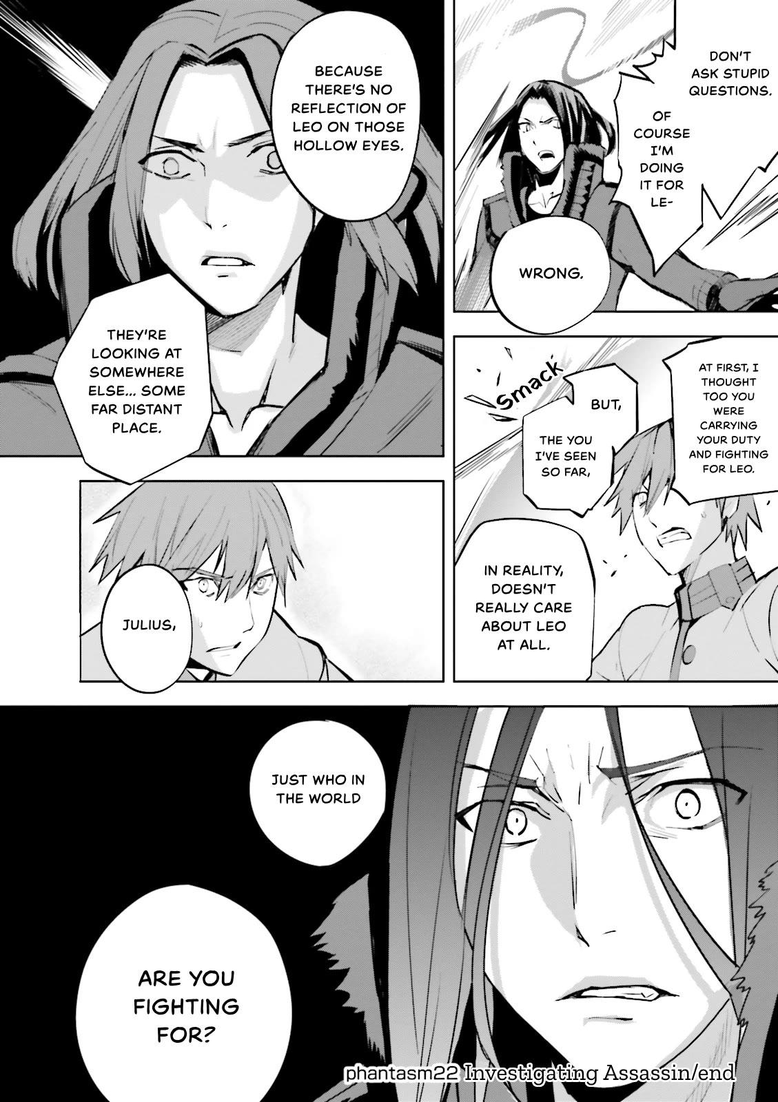 Fate/Extra Chapter 22 page 23 - Chapter 22: Investigating Assassin