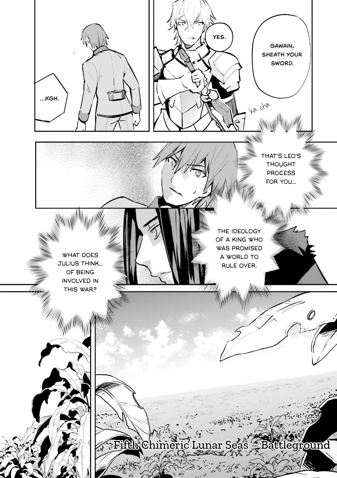 Fate/Extra Chapter 22 page 6 - Chapter 22: Investigating Assassin