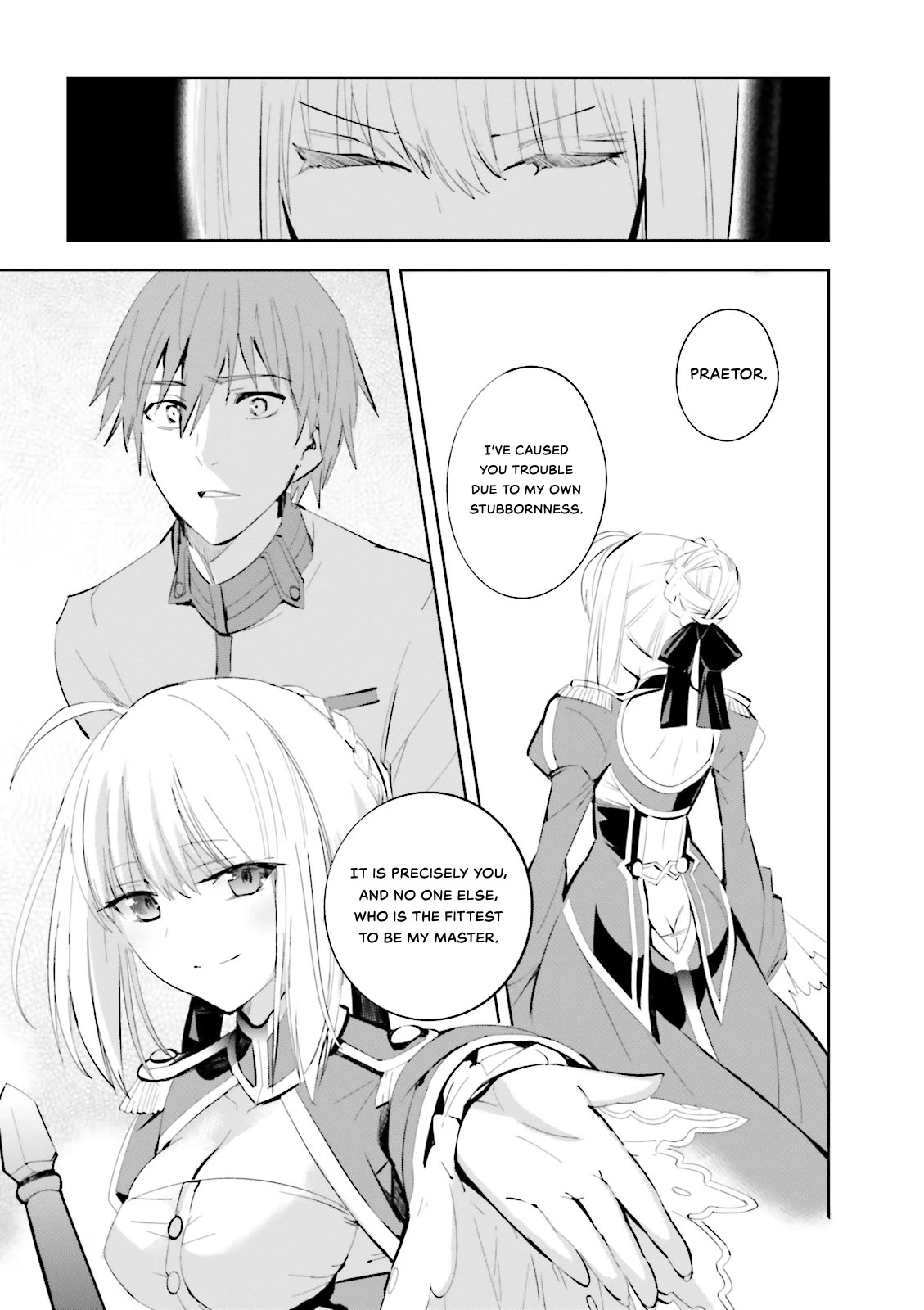 Fate/Extra Chapter 23 page 12 - Chapter 23: The Name You Hold
