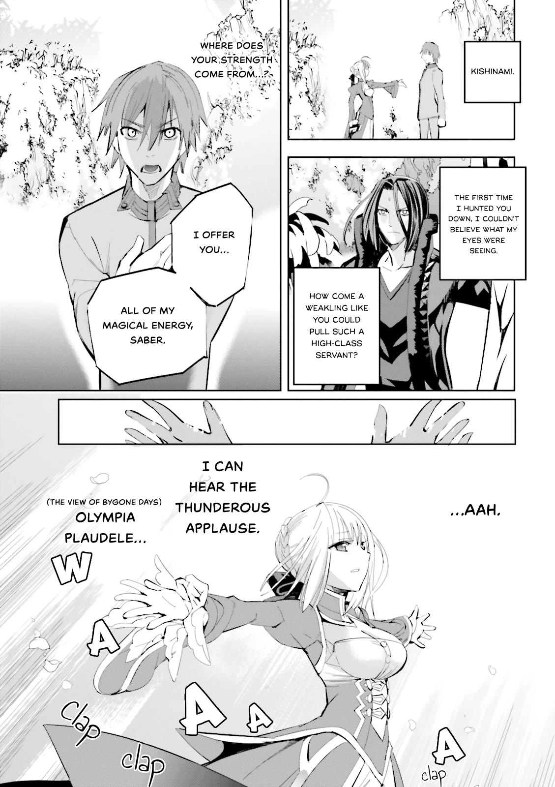 Fate/Extra Chapter 23 page 13 - Chapter 23: The Name You Hold