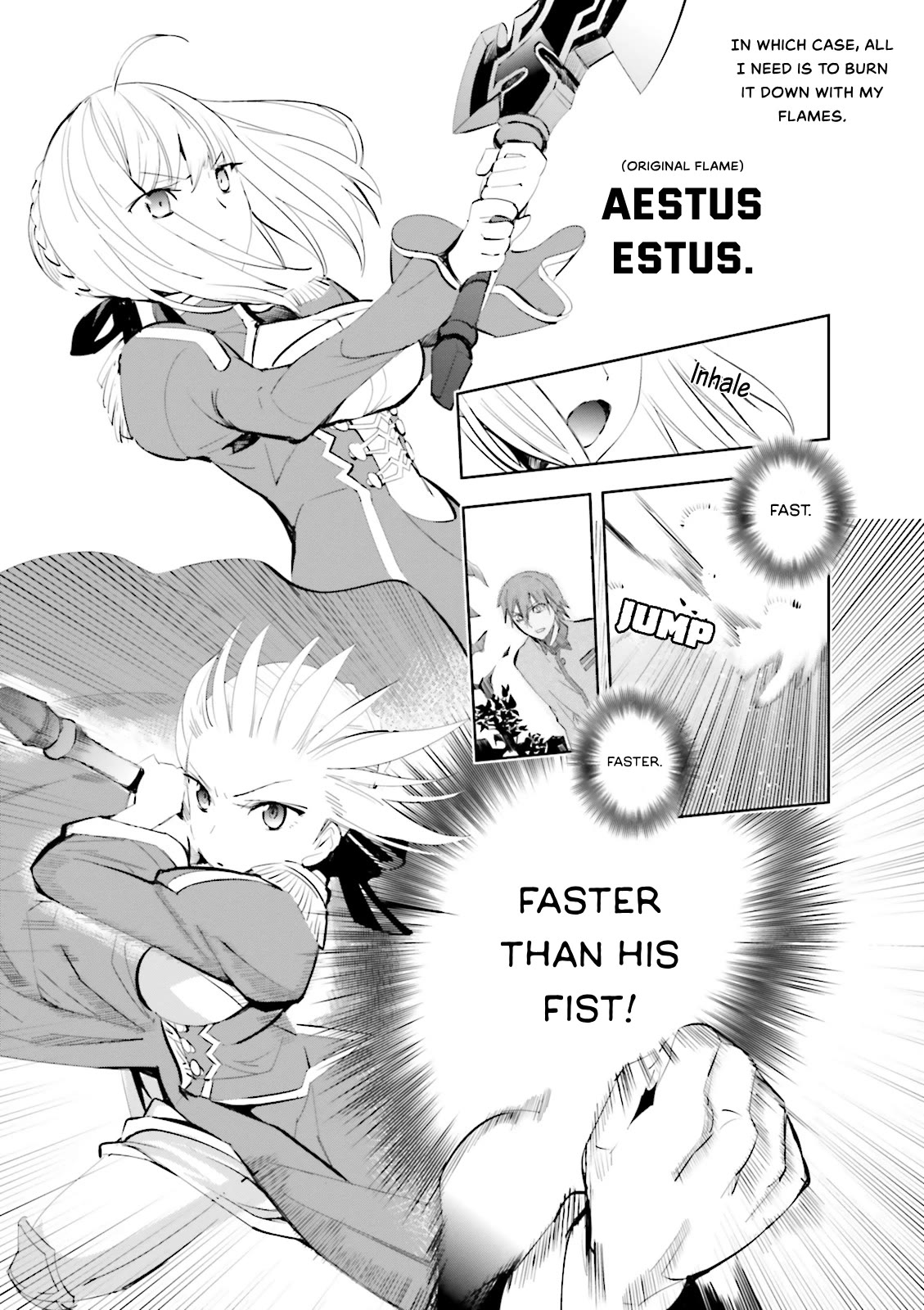 Fate/Extra Chapter 23 page 6 - Chapter 23: The Name You Hold