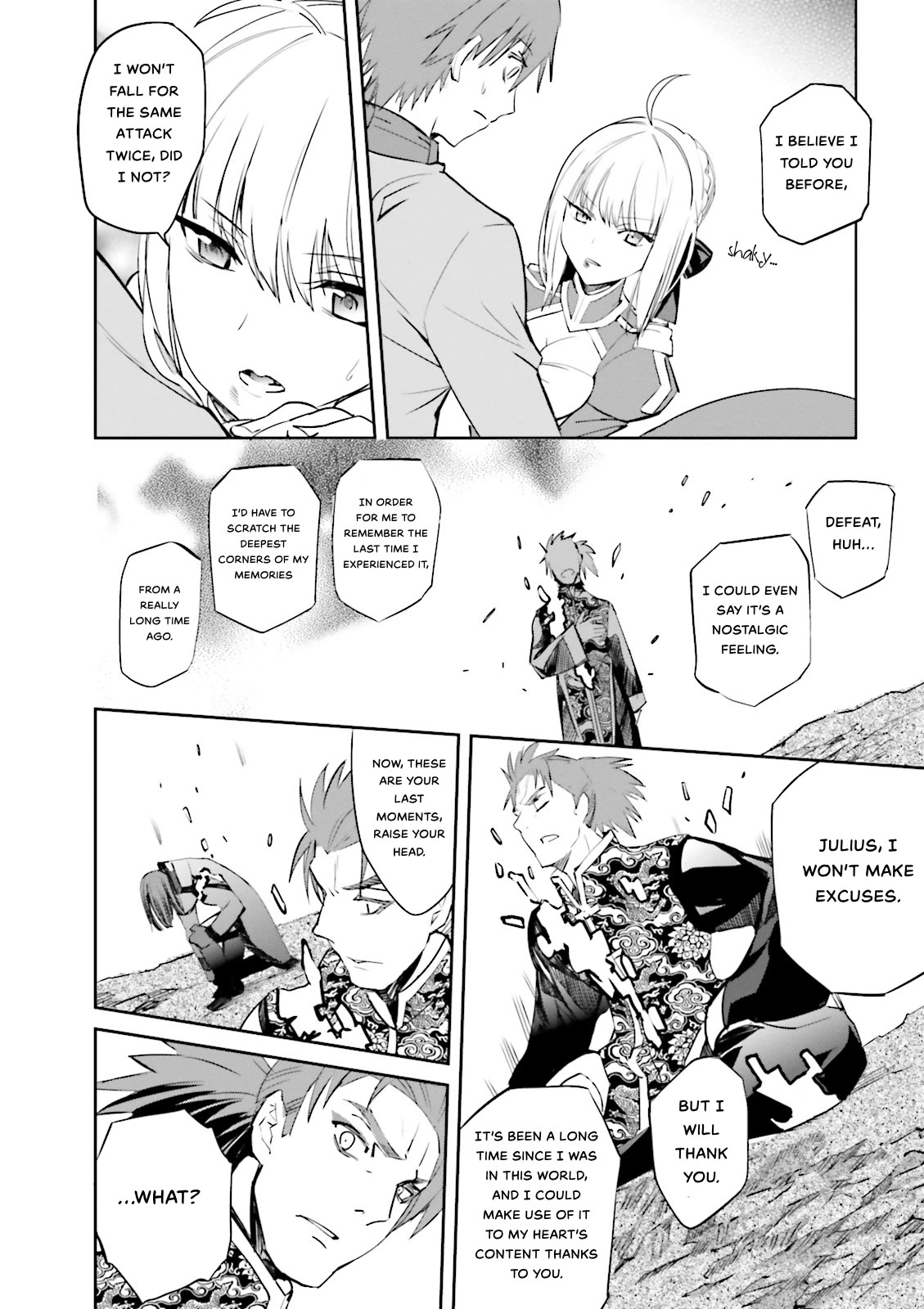 Fate/Extra Chapter 24 page 19 - Chapter 24: Distant Empire