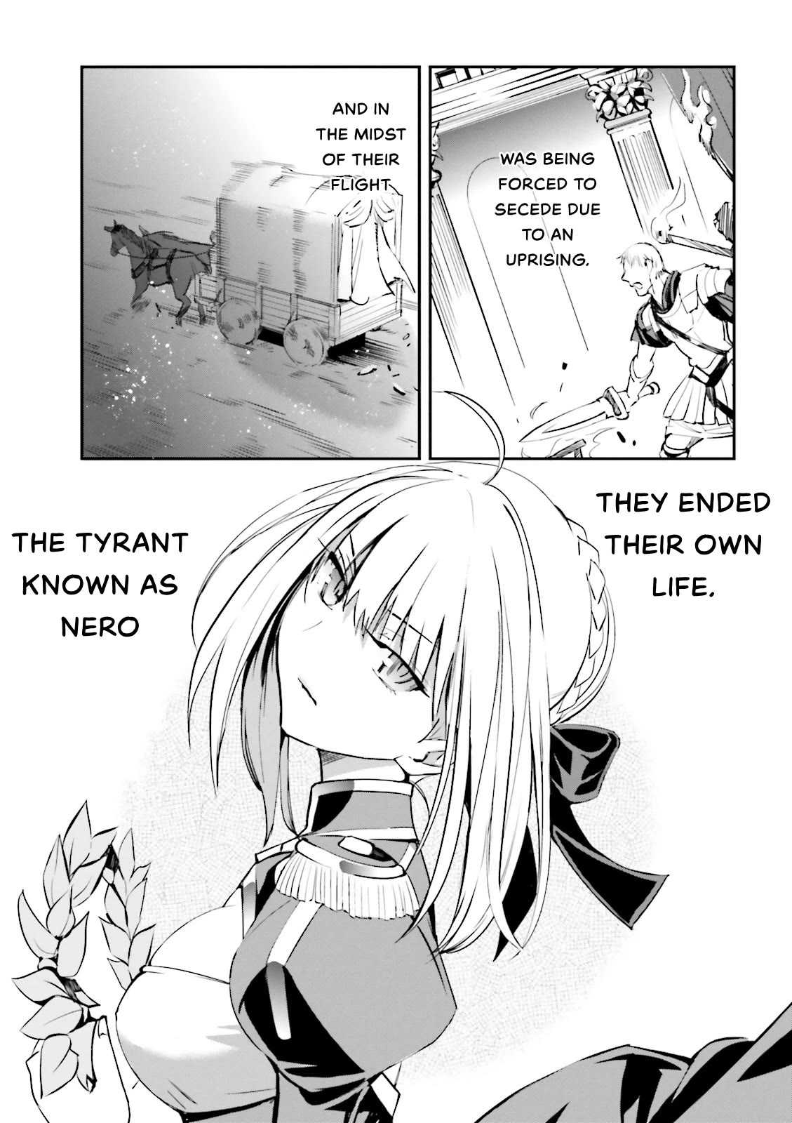 Fate/Extra Chapter 24 page 3 - Chapter 24: Distant Empire