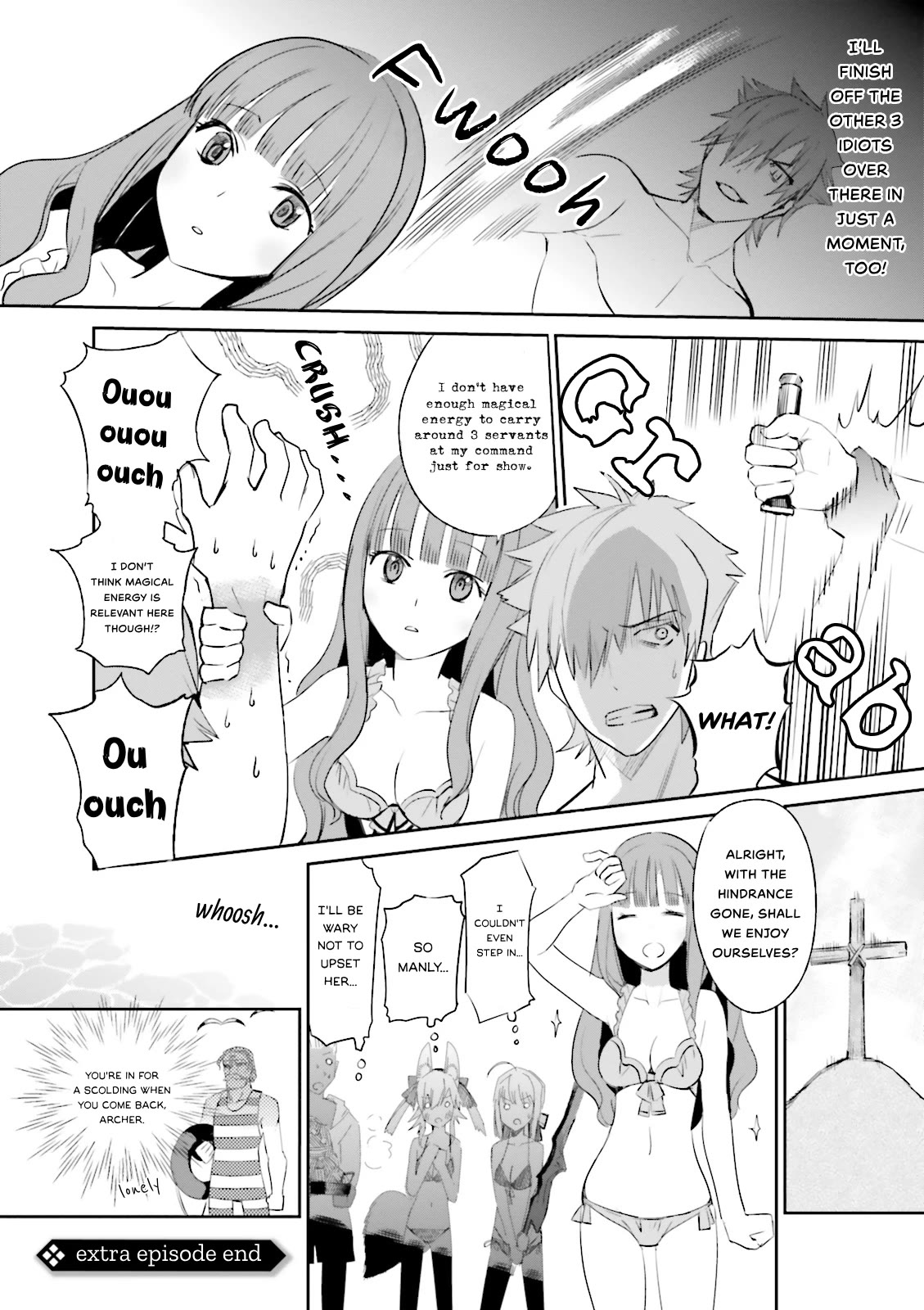 Fate/Extra Chapter 25.5 page 4 - Chapter 25.5: Swimsuit Chapter