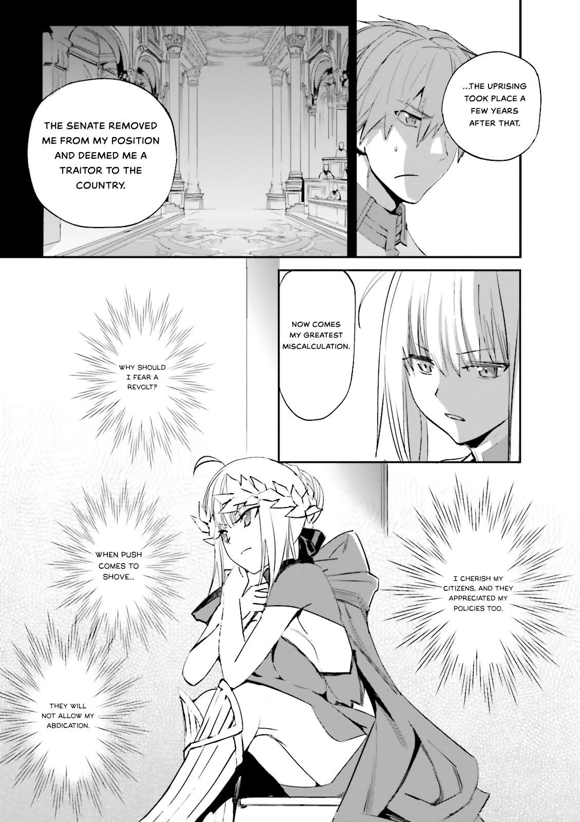 Fate/Extra Chapter 25 page 11 - Chapter 25: Roses, Flames and Eternity