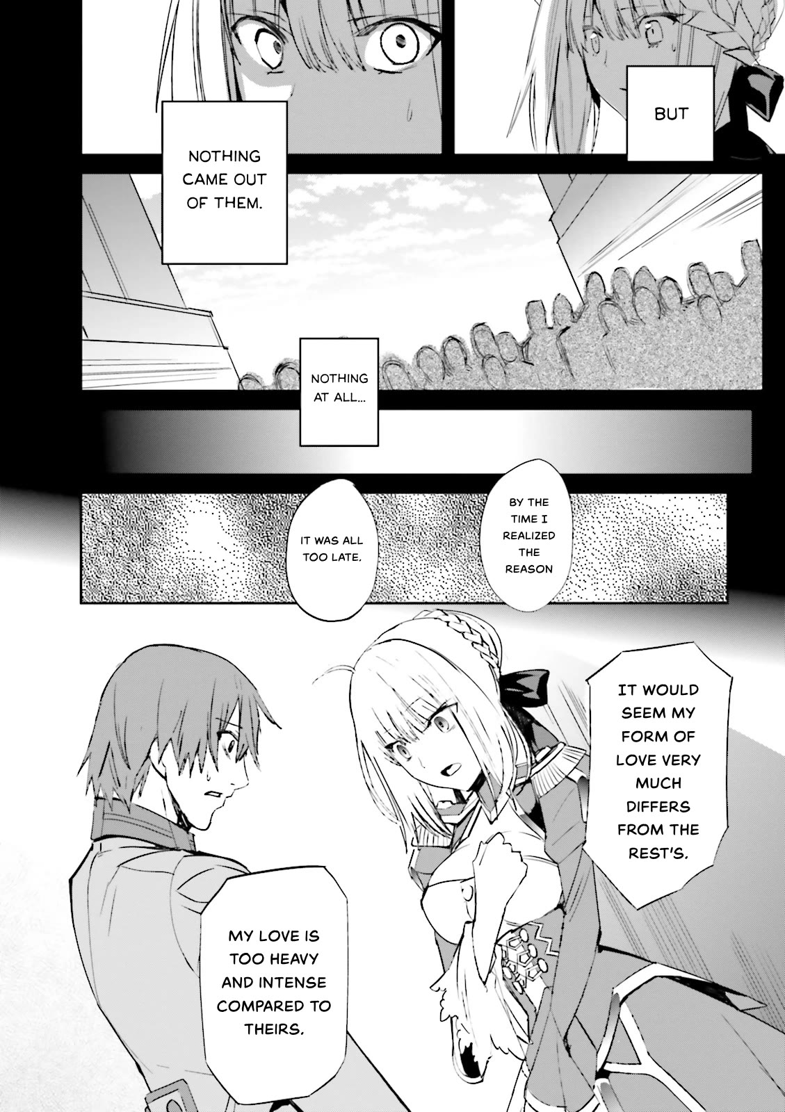 Fate/Extra Chapter 25 page 12 - Chapter 25: Roses, Flames and Eternity