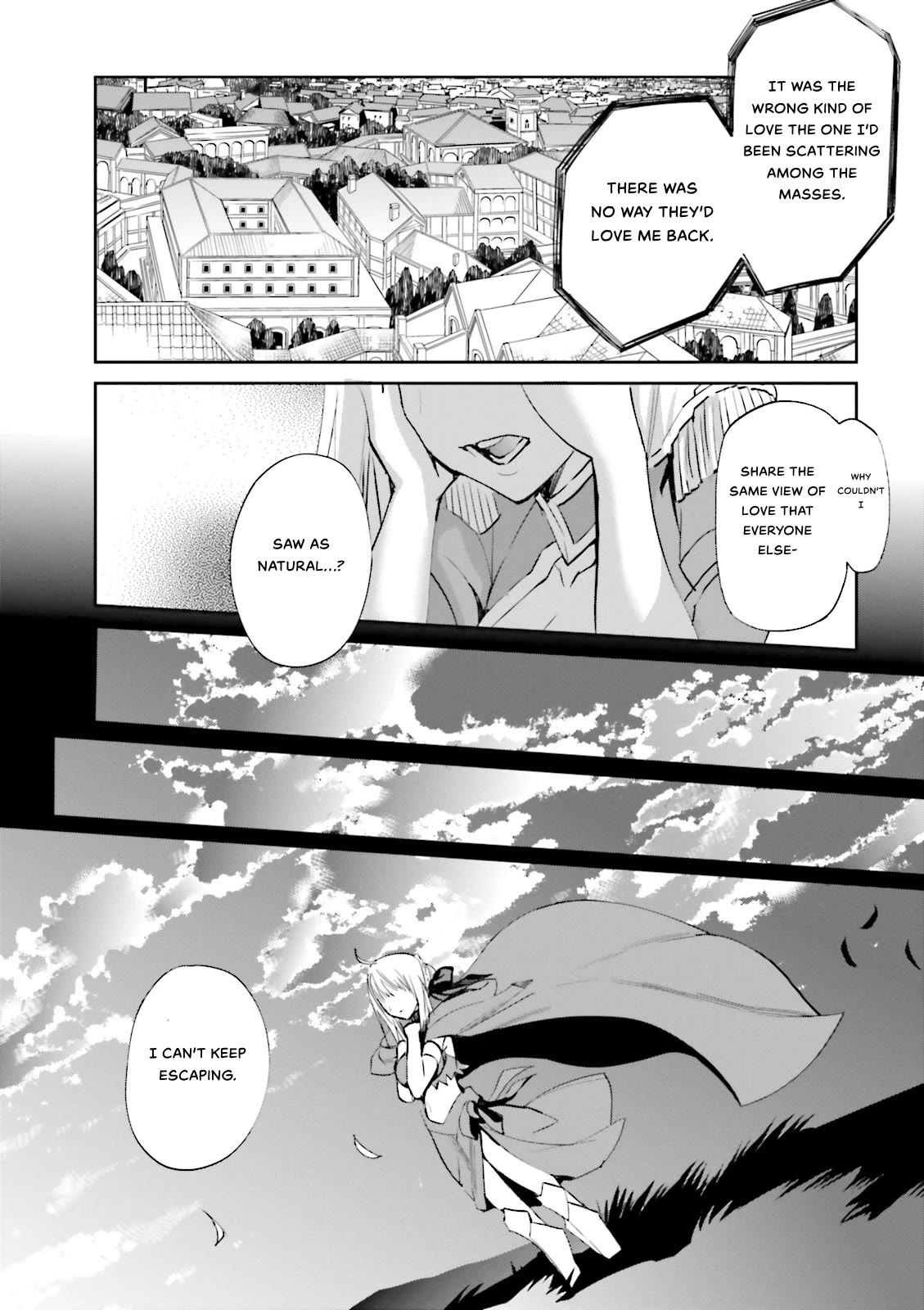 Fate/Extra Chapter 25 page 14 - Chapter 25: Roses, Flames and Eternity