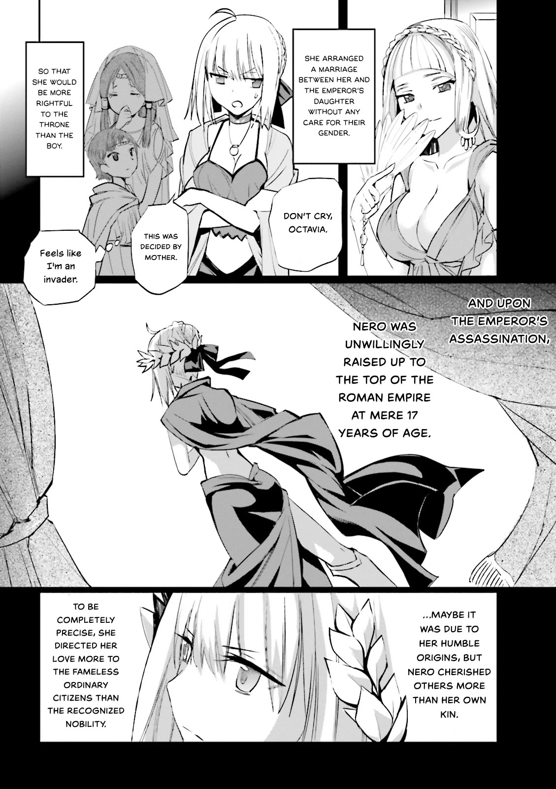 Fate/Extra Chapter 25 page 3 - Chapter 25: Roses, Flames and Eternity