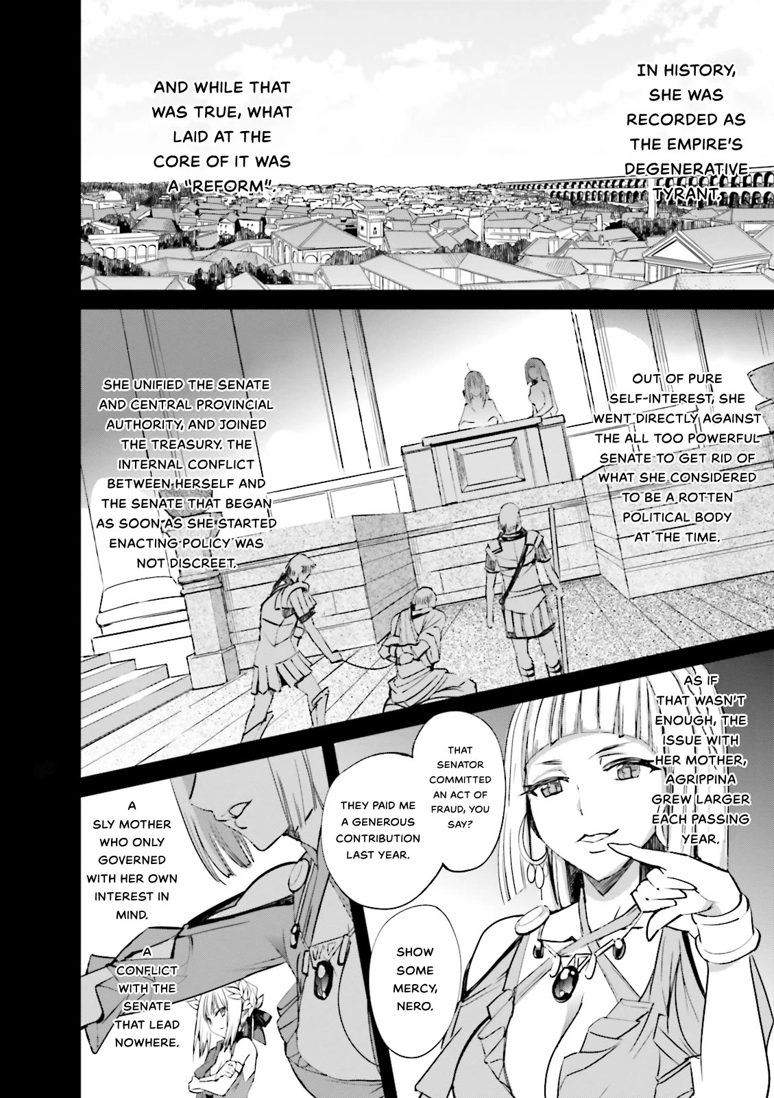 Fate/Extra Chapter 25 page 4 - Chapter 25: Roses, Flames and Eternity