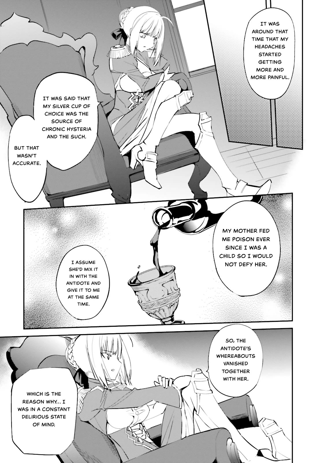 Fate/Extra Chapter 25 page 7 - Chapter 25: Roses, Flames and Eternity