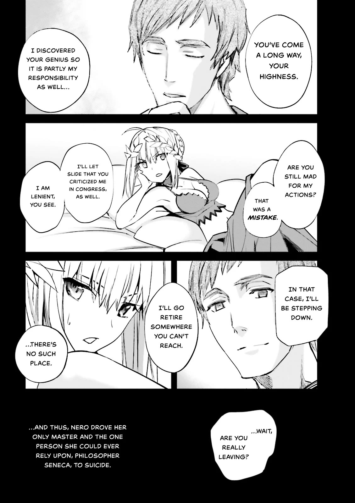 Fate/Extra Chapter 25 page 9 - Chapter 25: Roses, Flames and Eternity